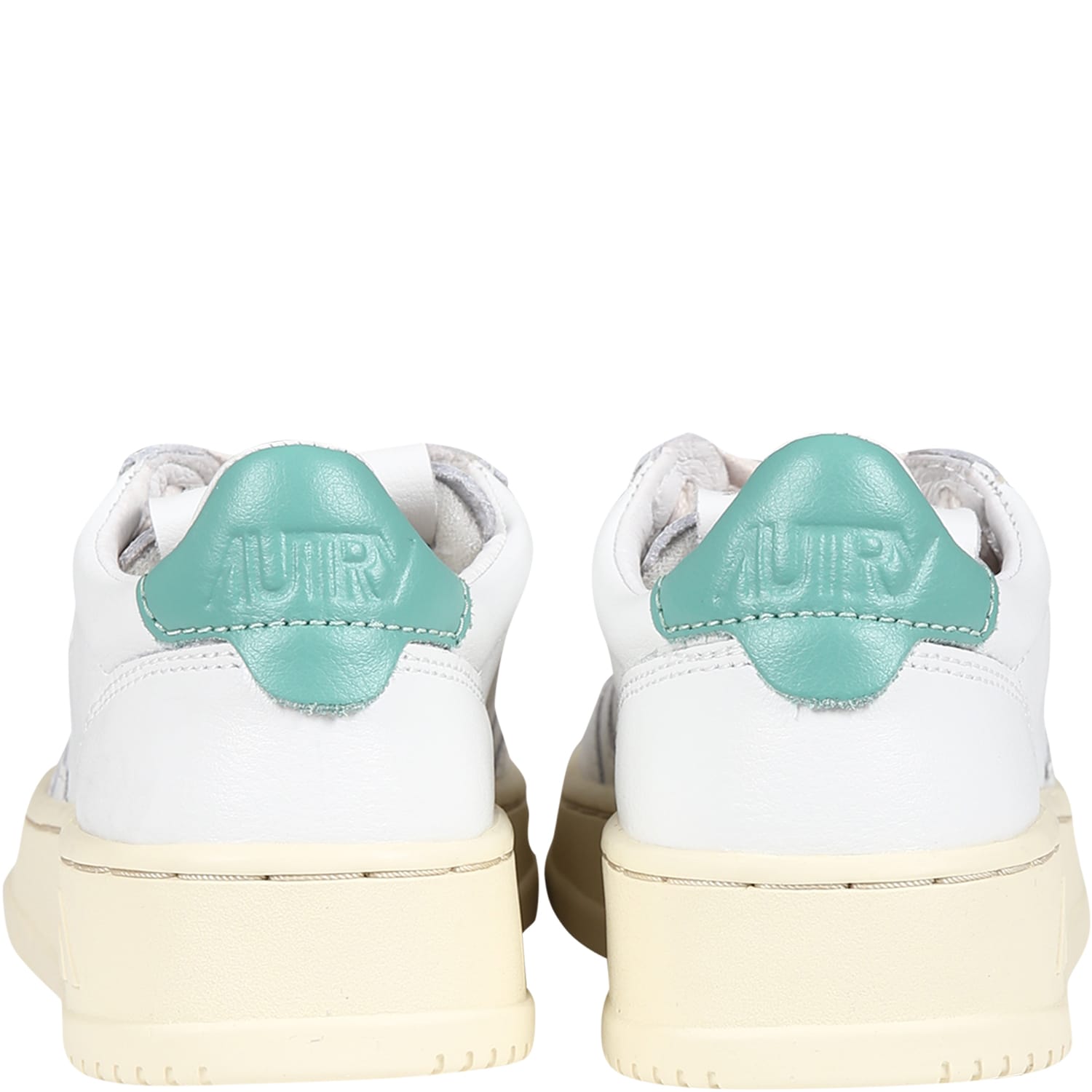 Shop Autry White Sneakers For Kids With Logo