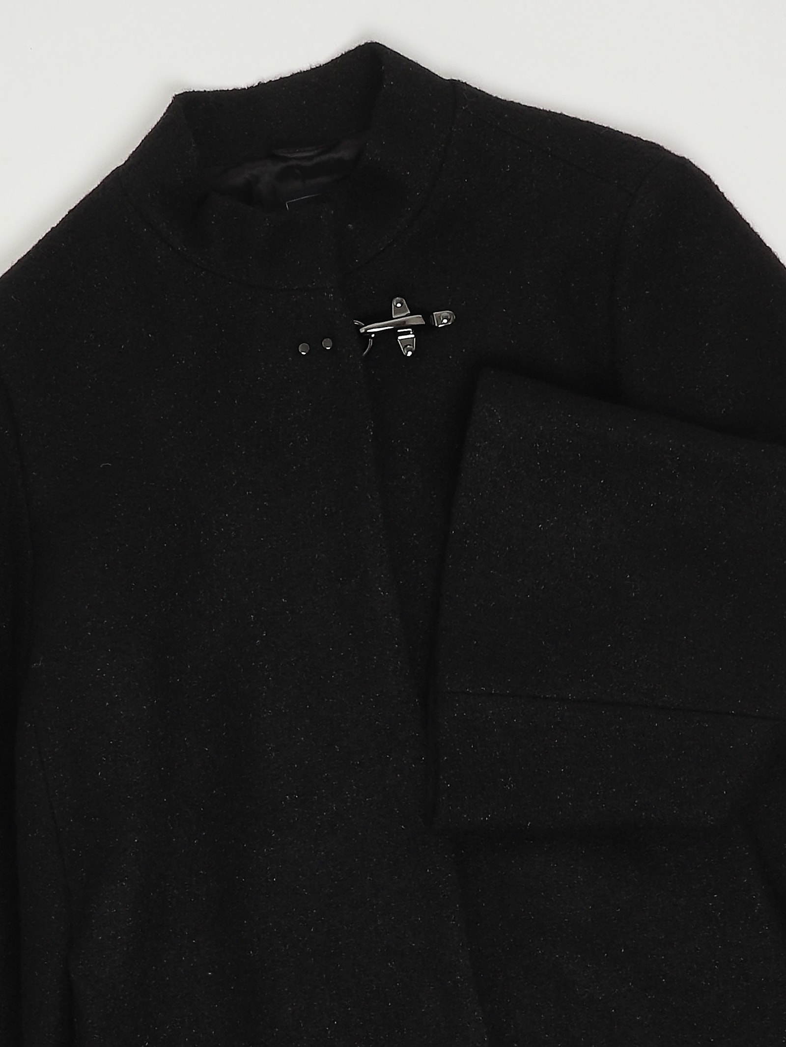 Fay Cape Jacket In Black