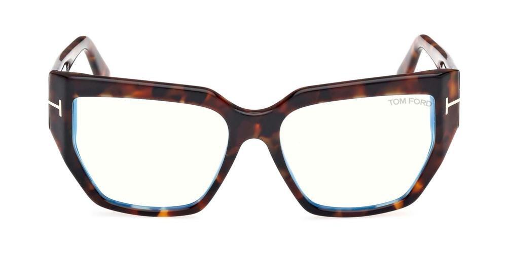 Tom Ford Square Frame Glasses Glasses In Brown