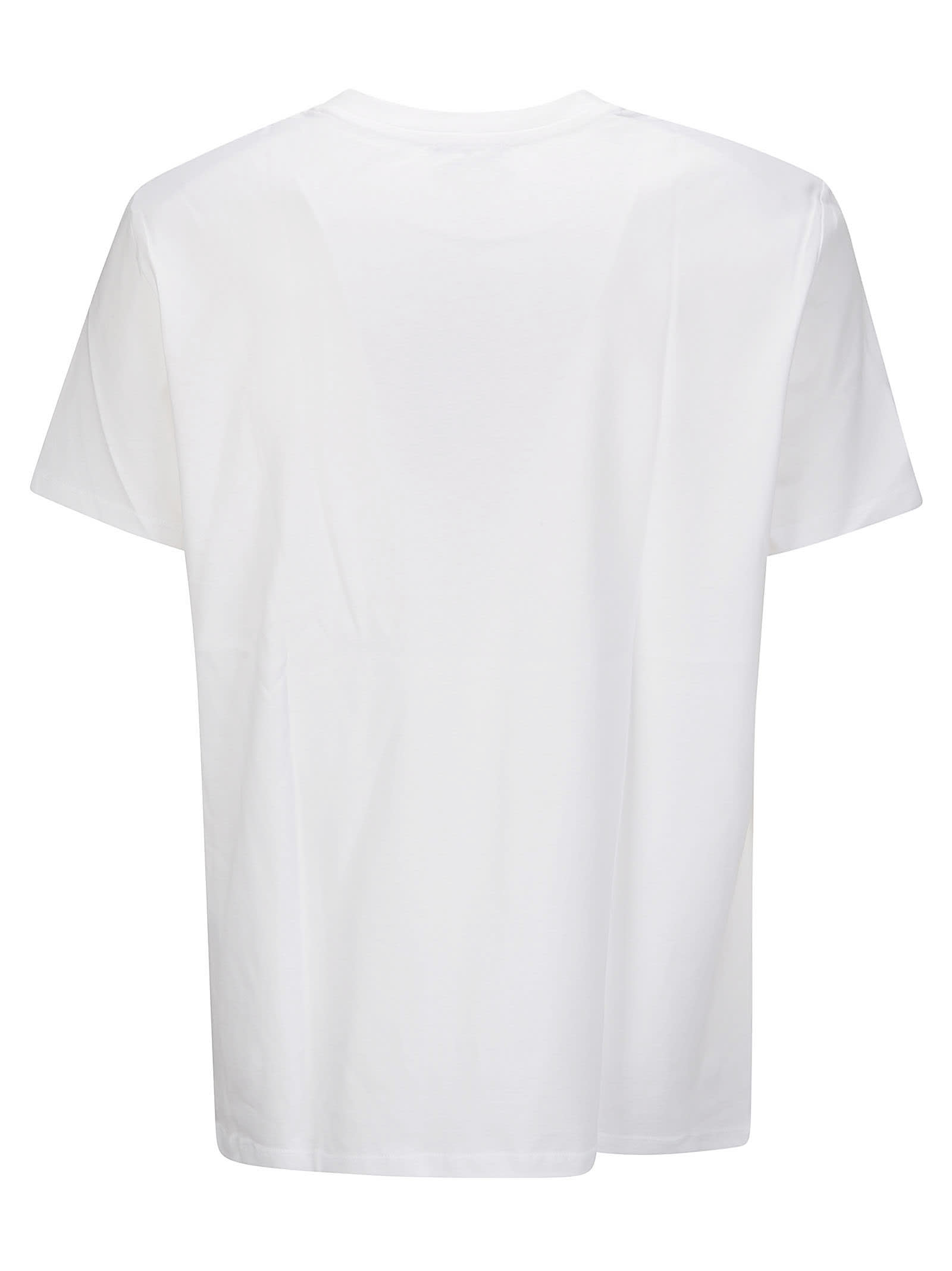 Shop Apc T-shirt Vpc Color H In Blanc/rouge