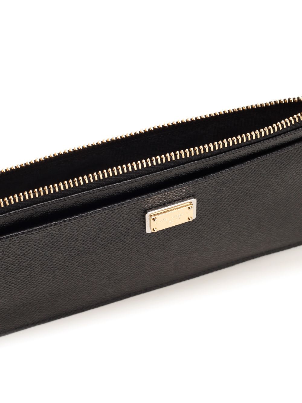 Shop Dolce & Gabbana Zipped Pouch In Nero