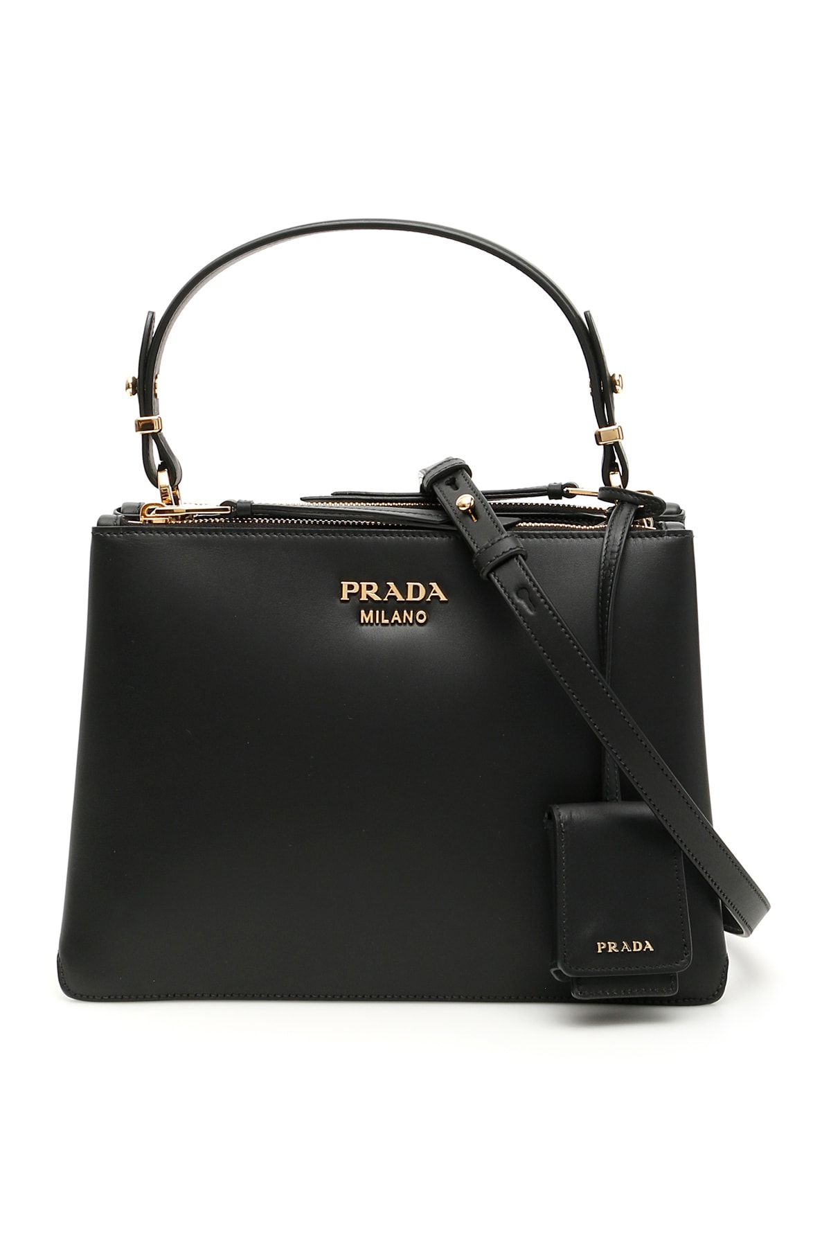 prada top handle bag