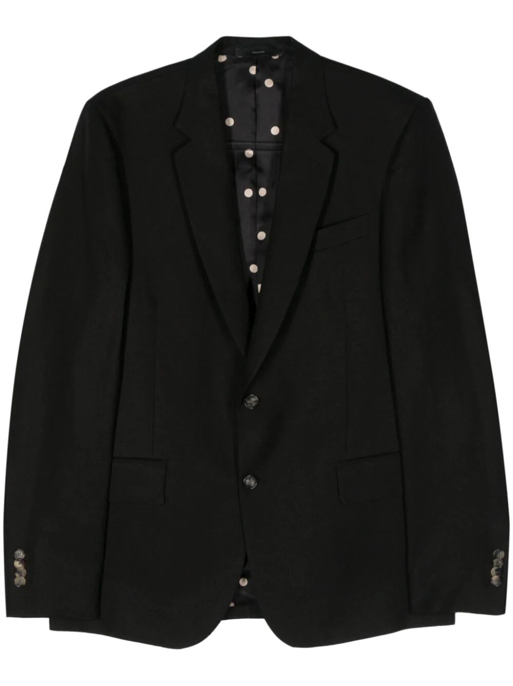 Shop Paul Smith Gents Tailored Fit Two Buttons Jacket In Blues