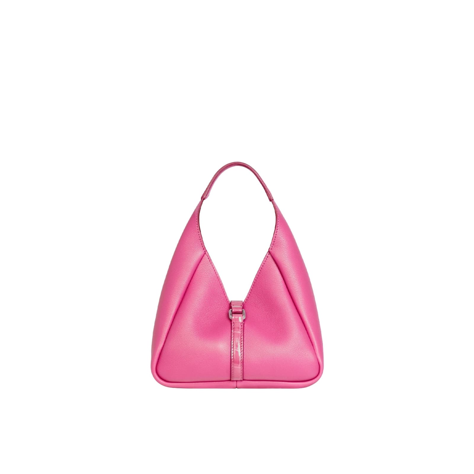 Shop Givenchy G-hobo Mini Bag In Pink