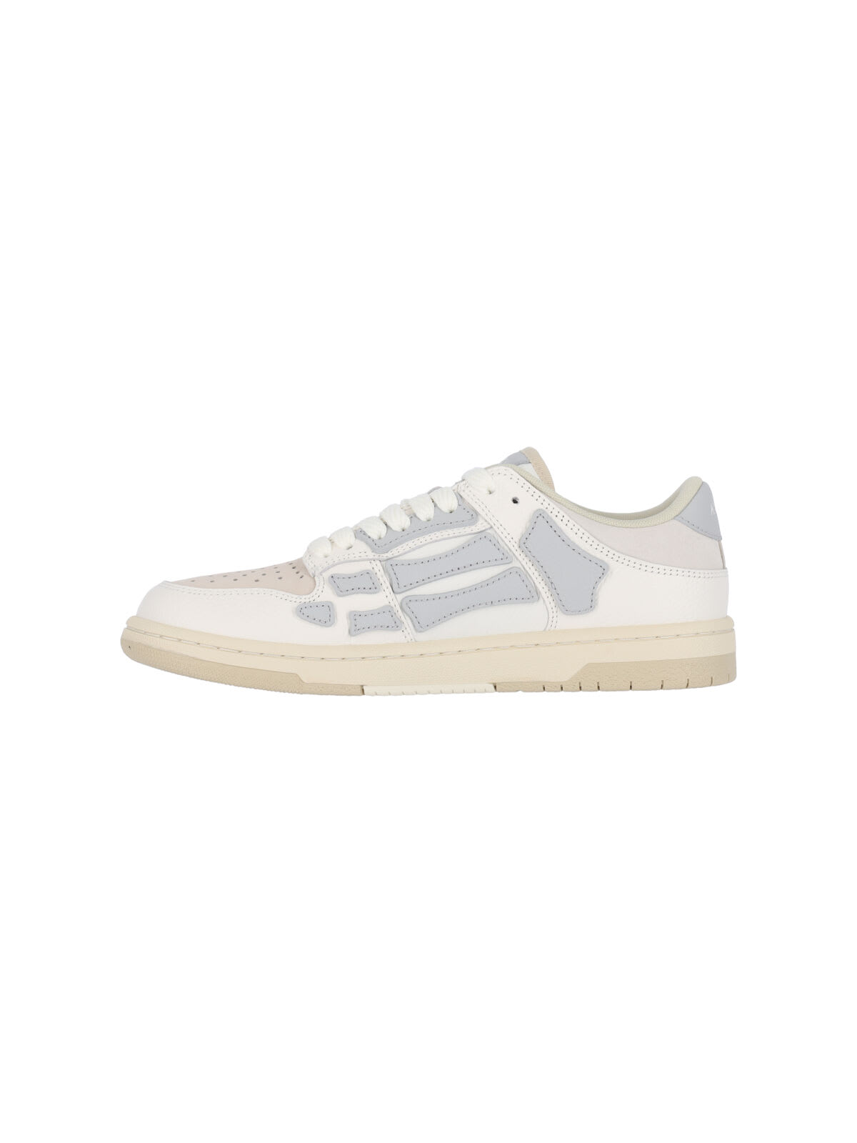 Amiri Skel Top Low Sneakers In Neutral