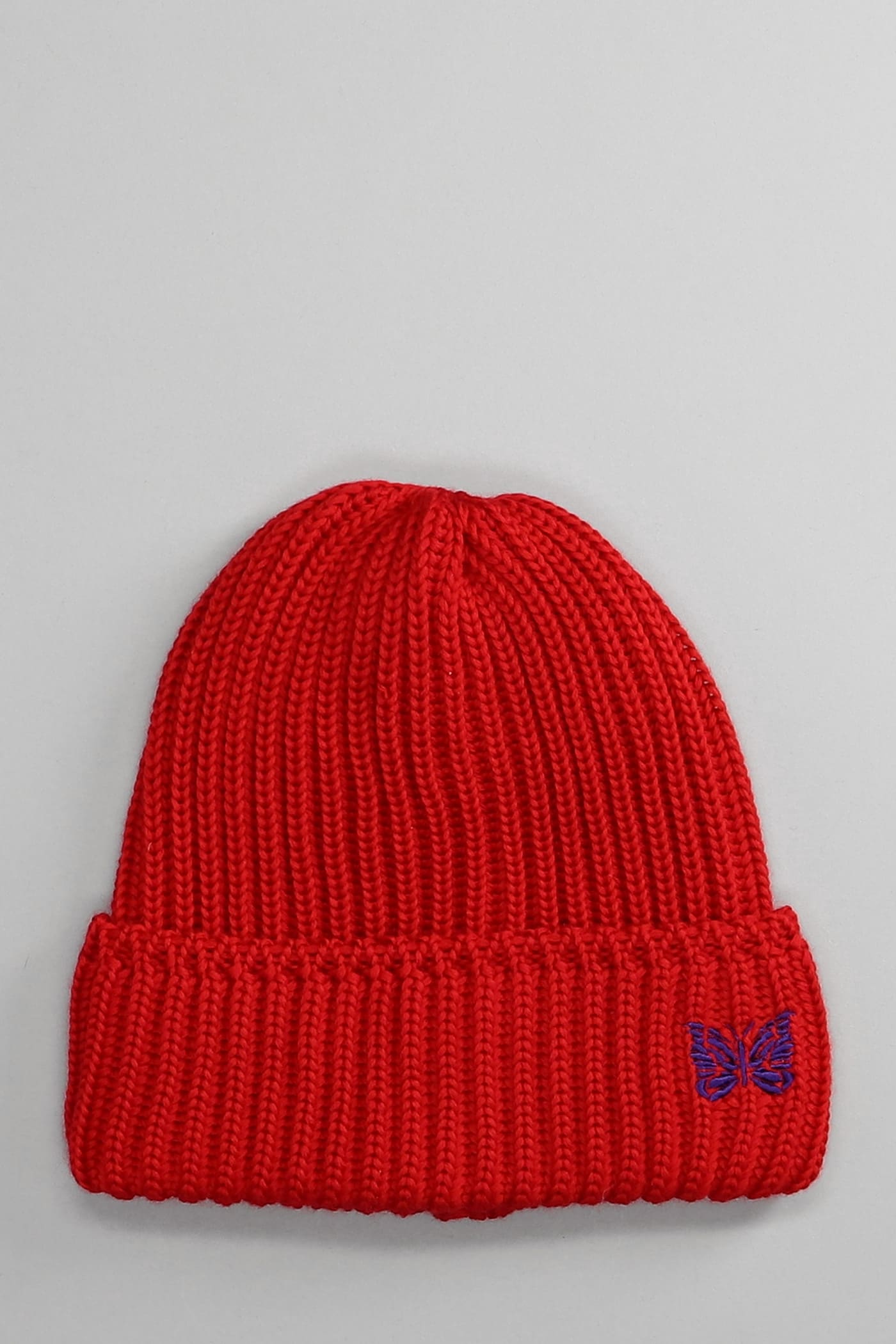 Needles Watch Cap Merino Wool In Red | ModeSens