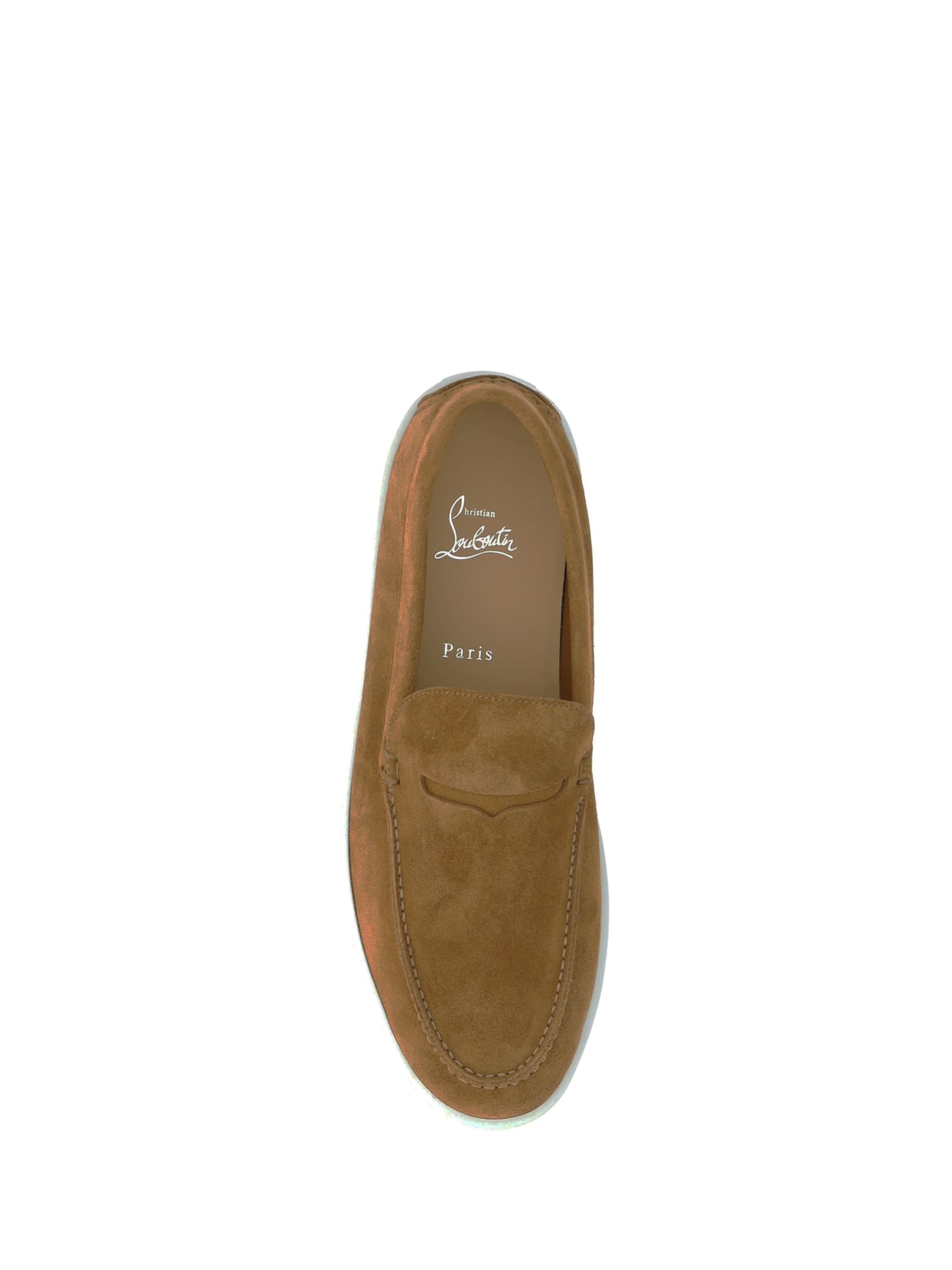 Shop Christian Louboutin Paqueboat Loafers In Rhea