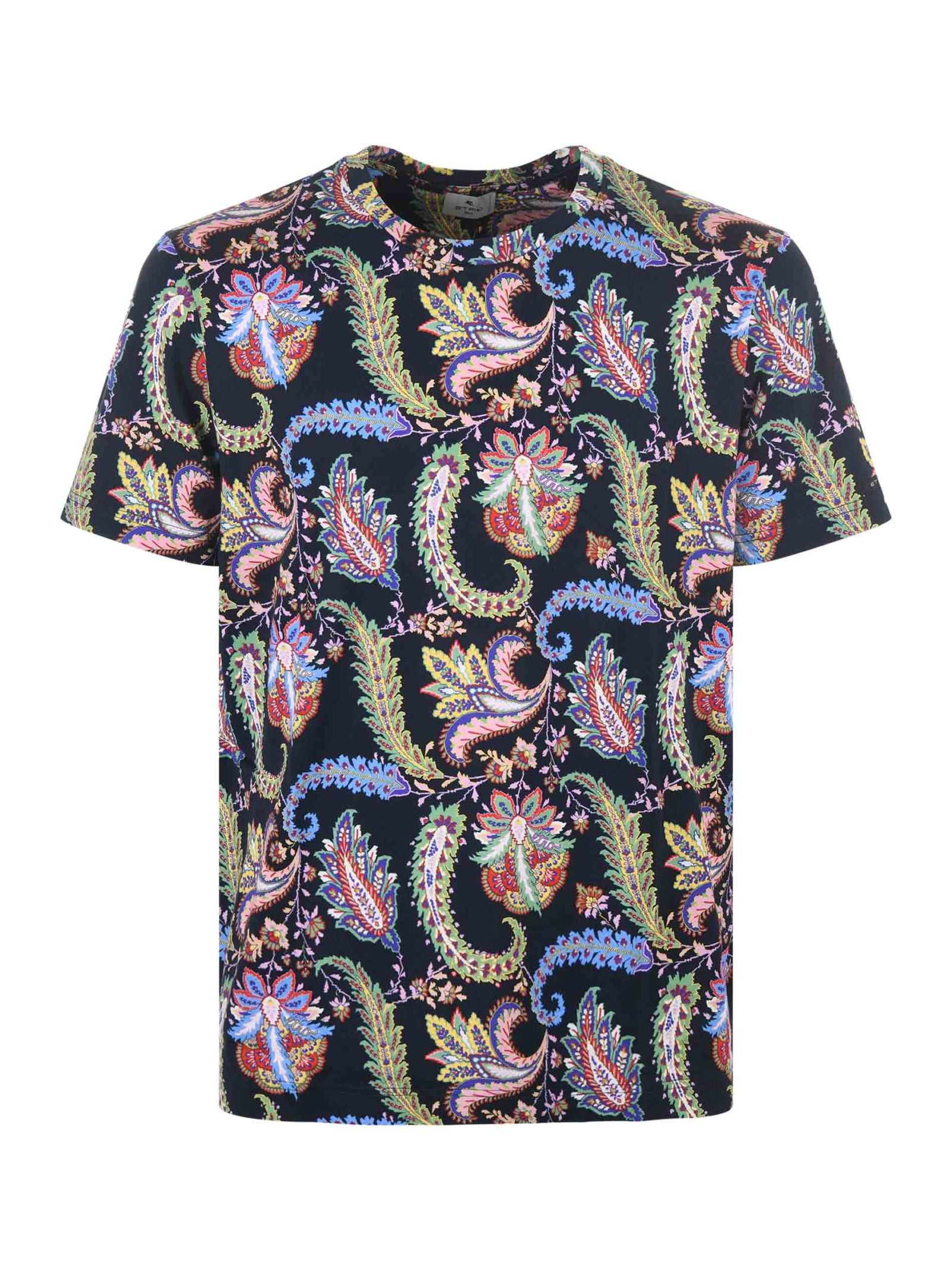 Shop Etro T-shirt In Multicolour