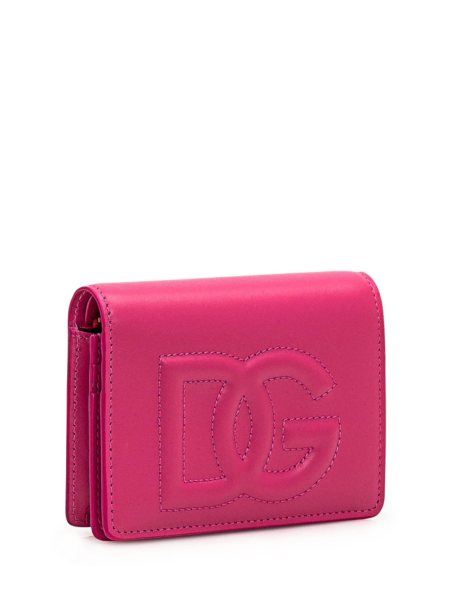 Shop Dolce & Gabbana Dg Wallet In Glicine
