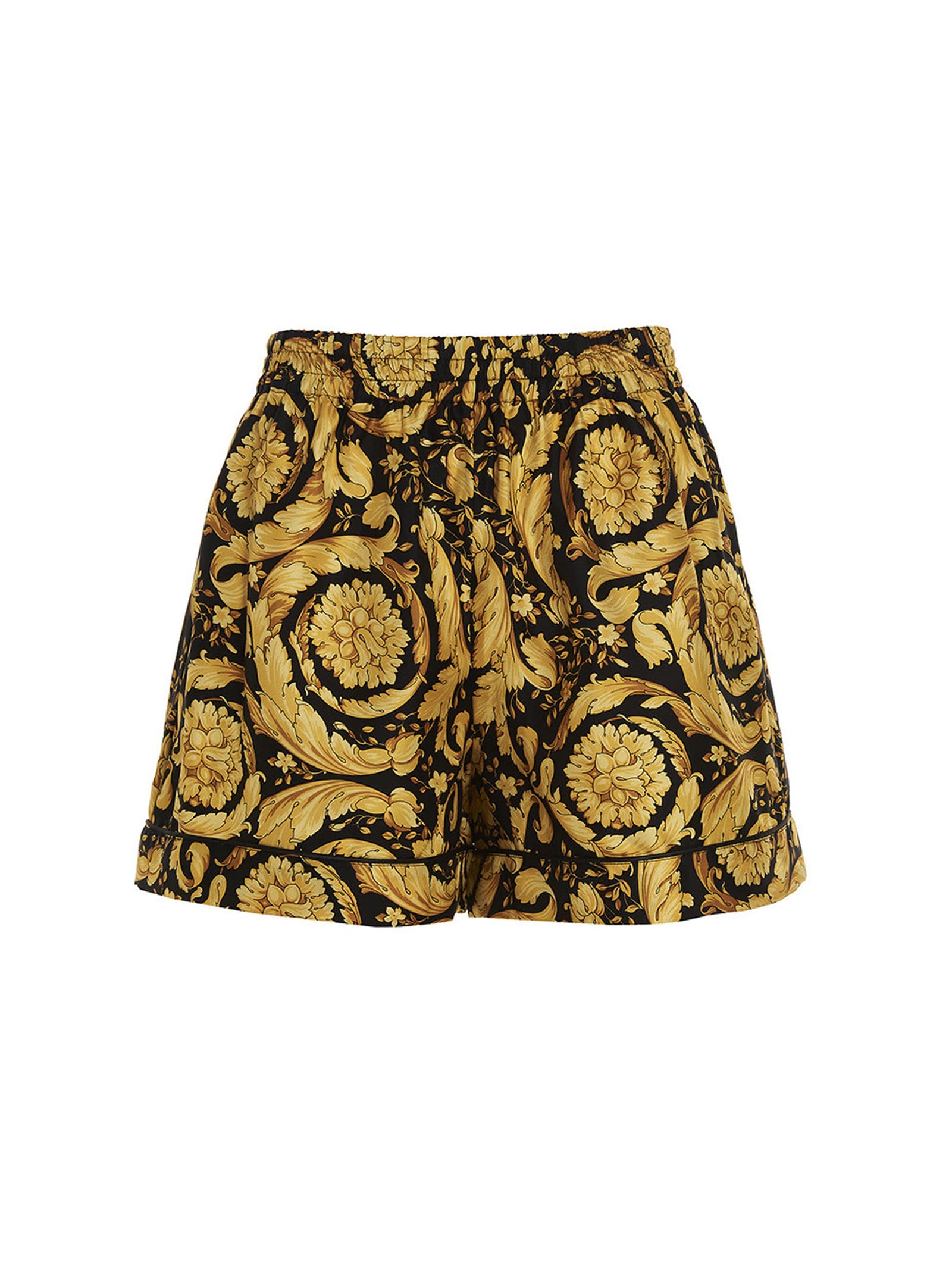 Versace Barocco-print Silk Inner Skirt - Farfetch
