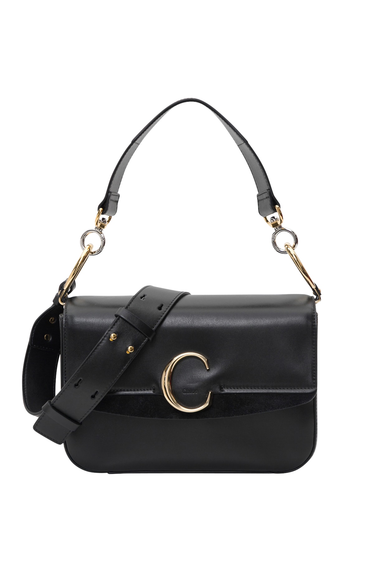 chloe c bag black