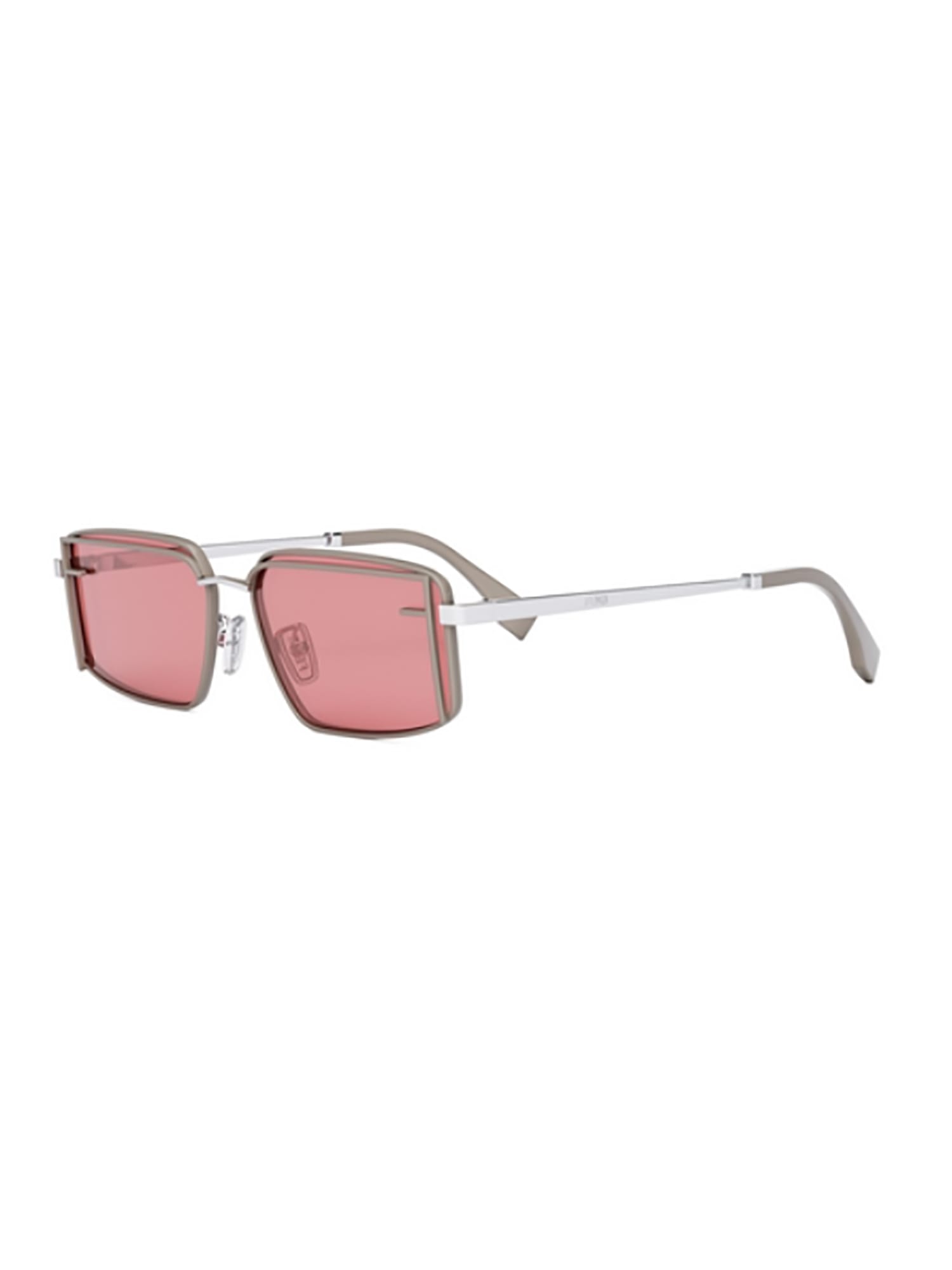 Shop Fendi Fe40102u Sunglasses In E