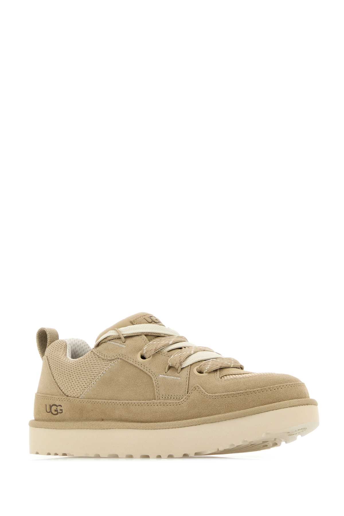 Shop Ugg Sand Suede Lowmel Sneakers In Mdsd