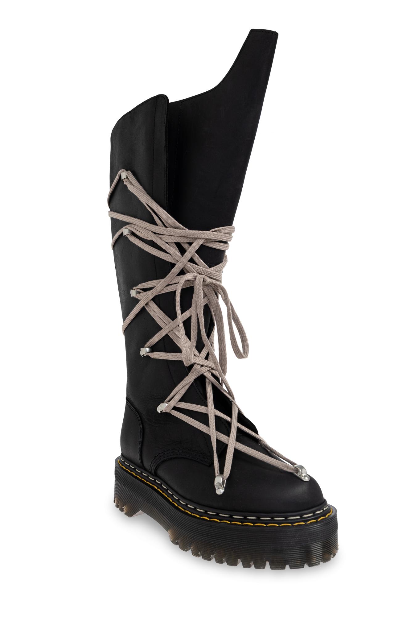 Rick Owens X Dr. Martens Rick Owens Drkshdw Rick Owens Drkshdw X Dr Martens Sea In Black