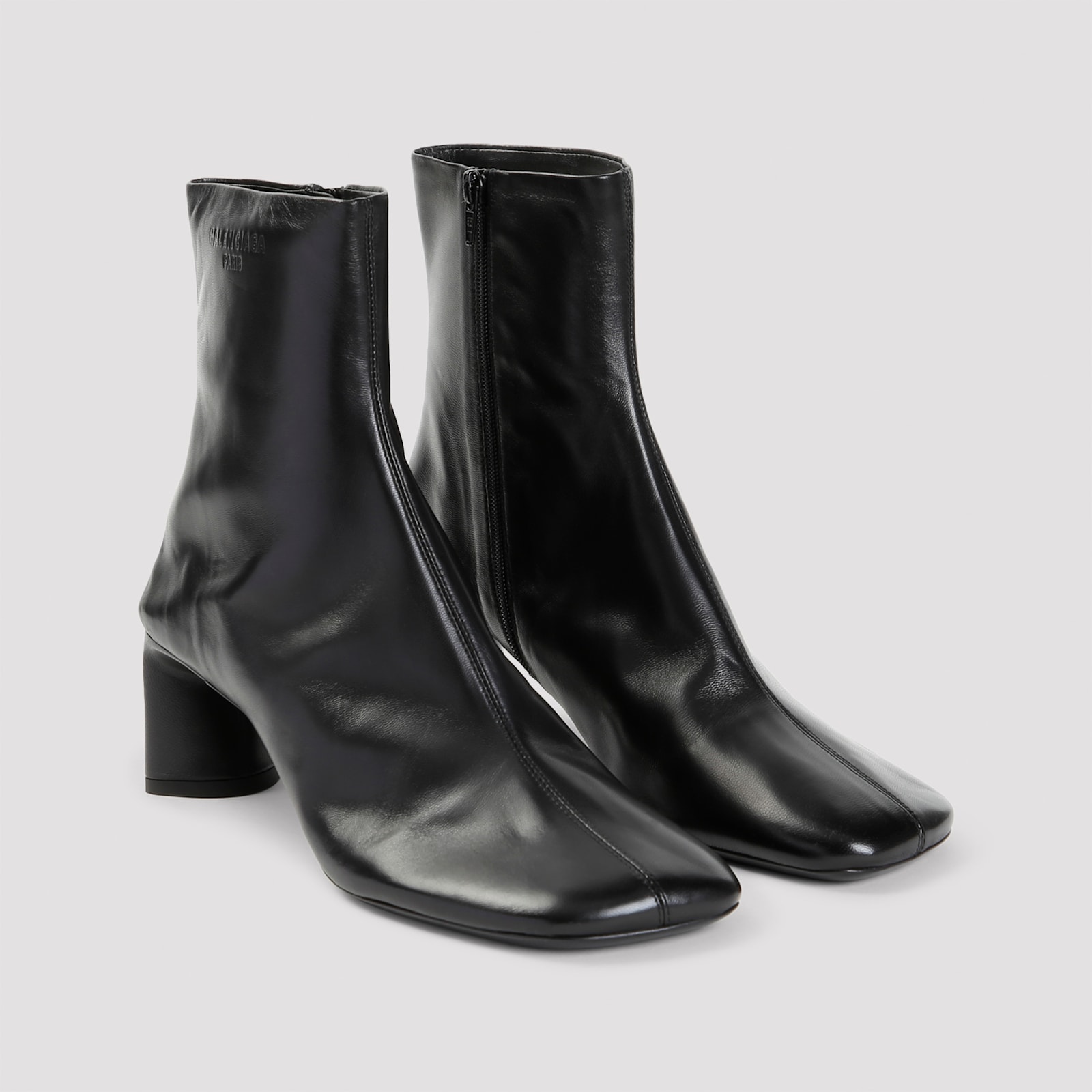 Shop Balenciaga Duty Free Boots In Black