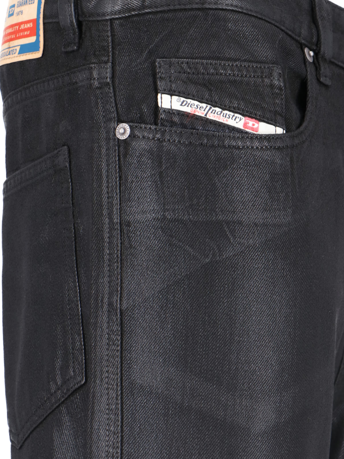 Shop Diesel 1998 D-buck 068mr Bootcut Jeans In Black