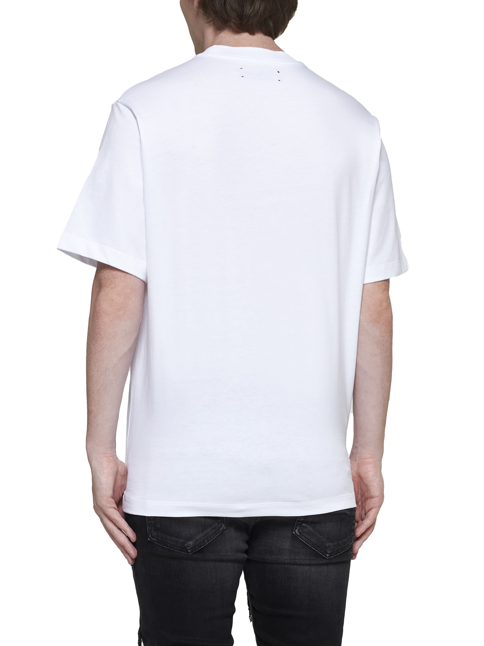 Shop Amiri T-shirt In White