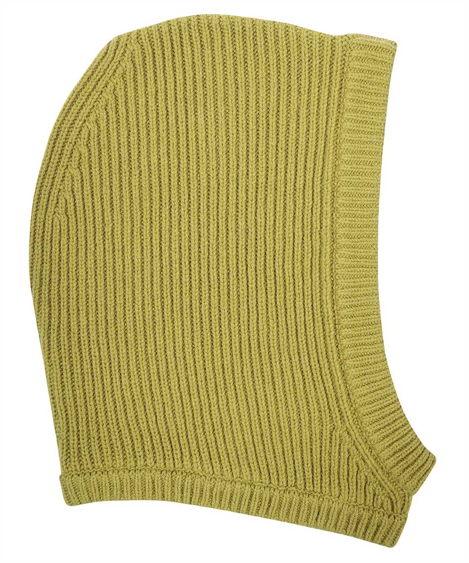 Shop Rick Owens Knitted Balaclava In Green