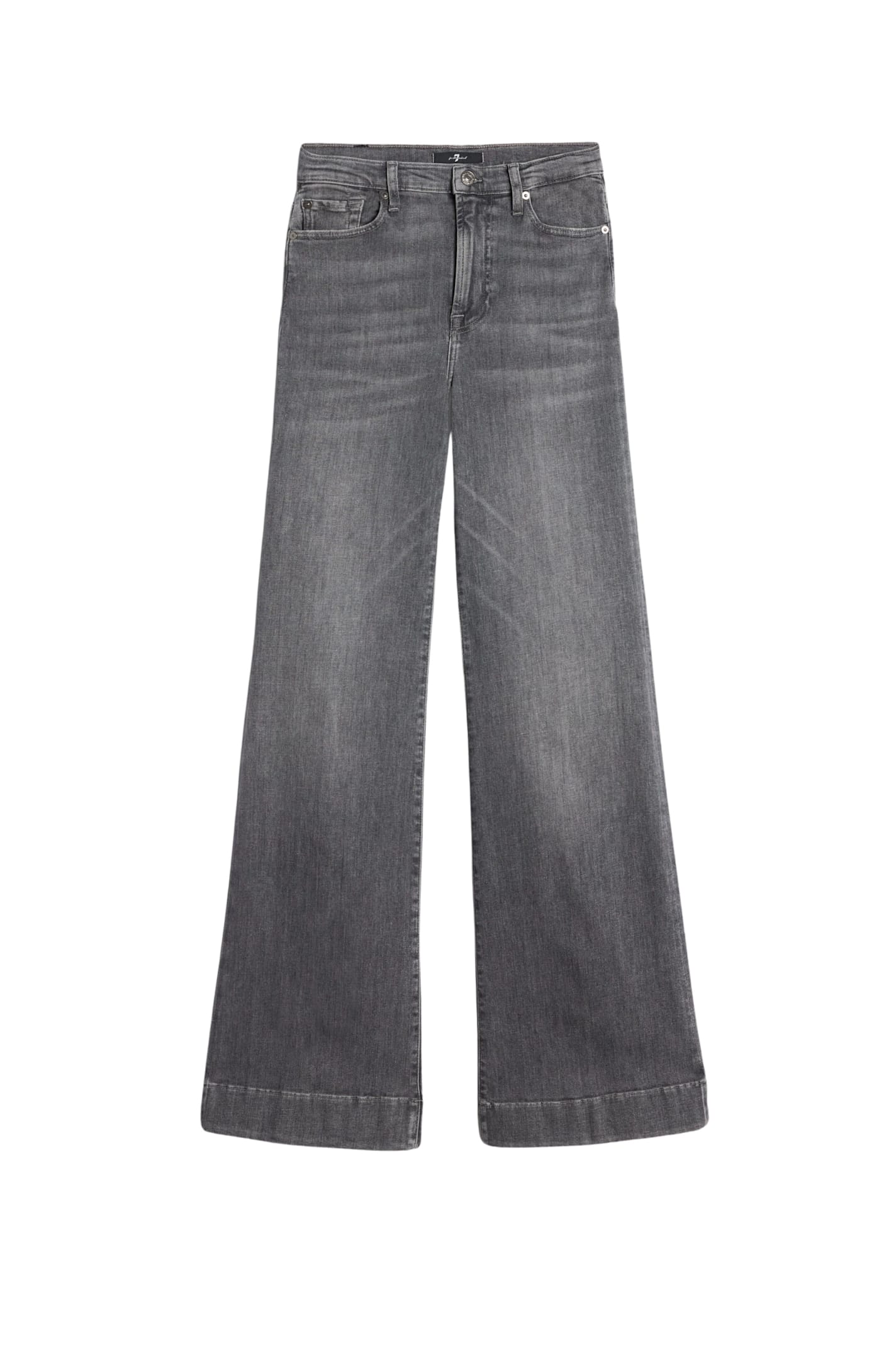 7 For All Mankind Modern Dojo Soho Grey In Black