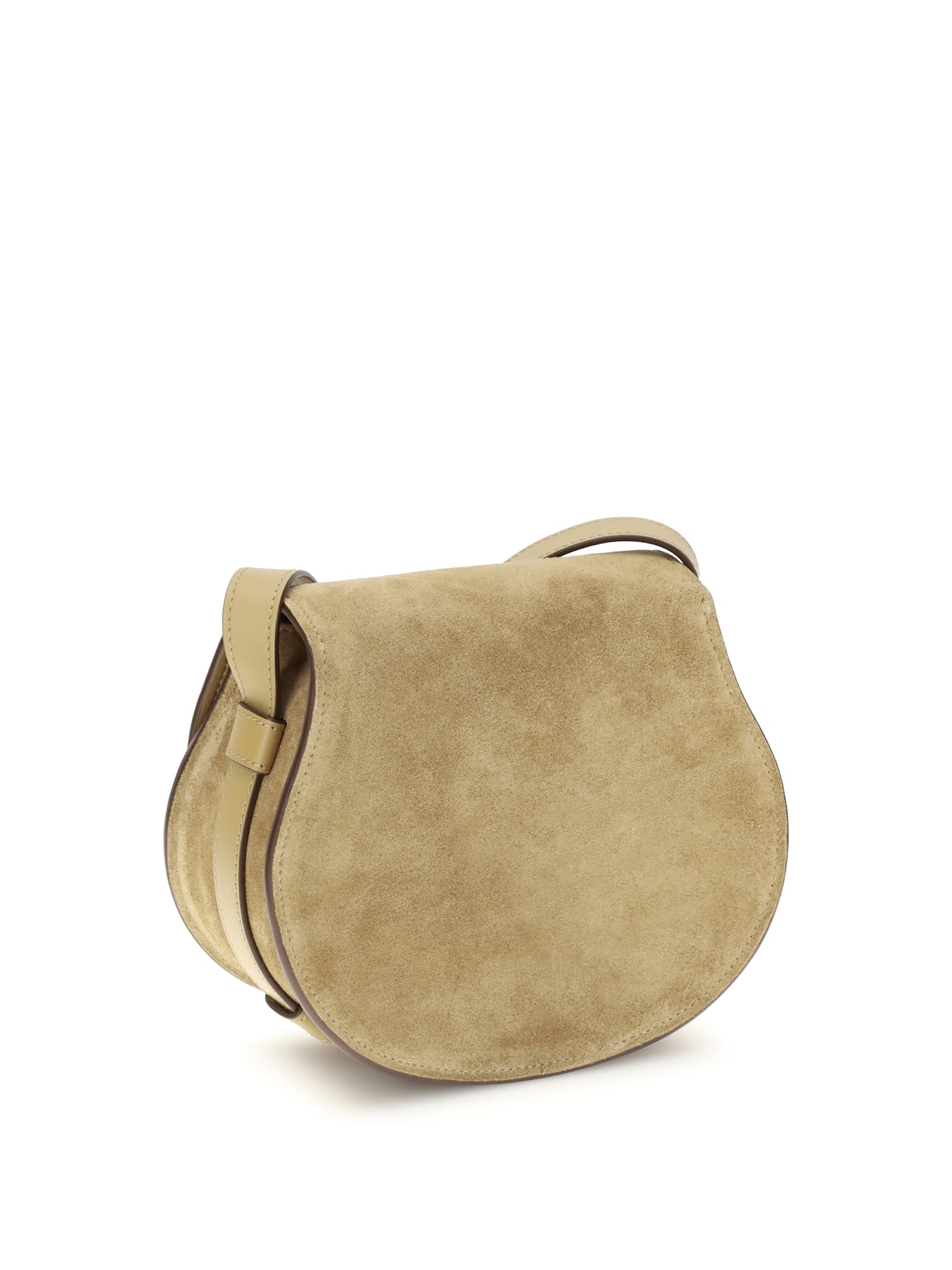 Chloé Chloe Marcie Small Shoulder Bag In Brown