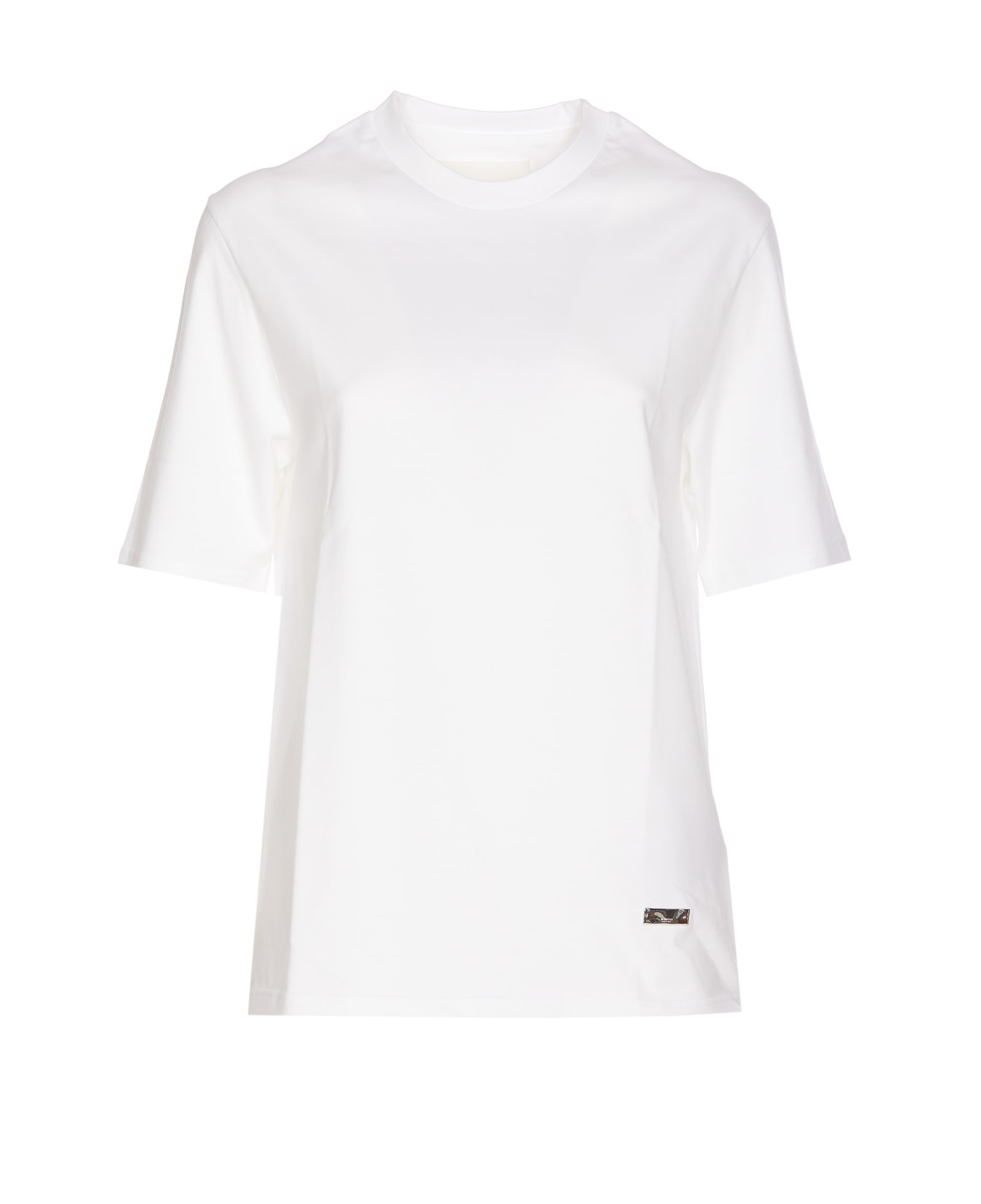 Jil Sander Logo T-shirt In White