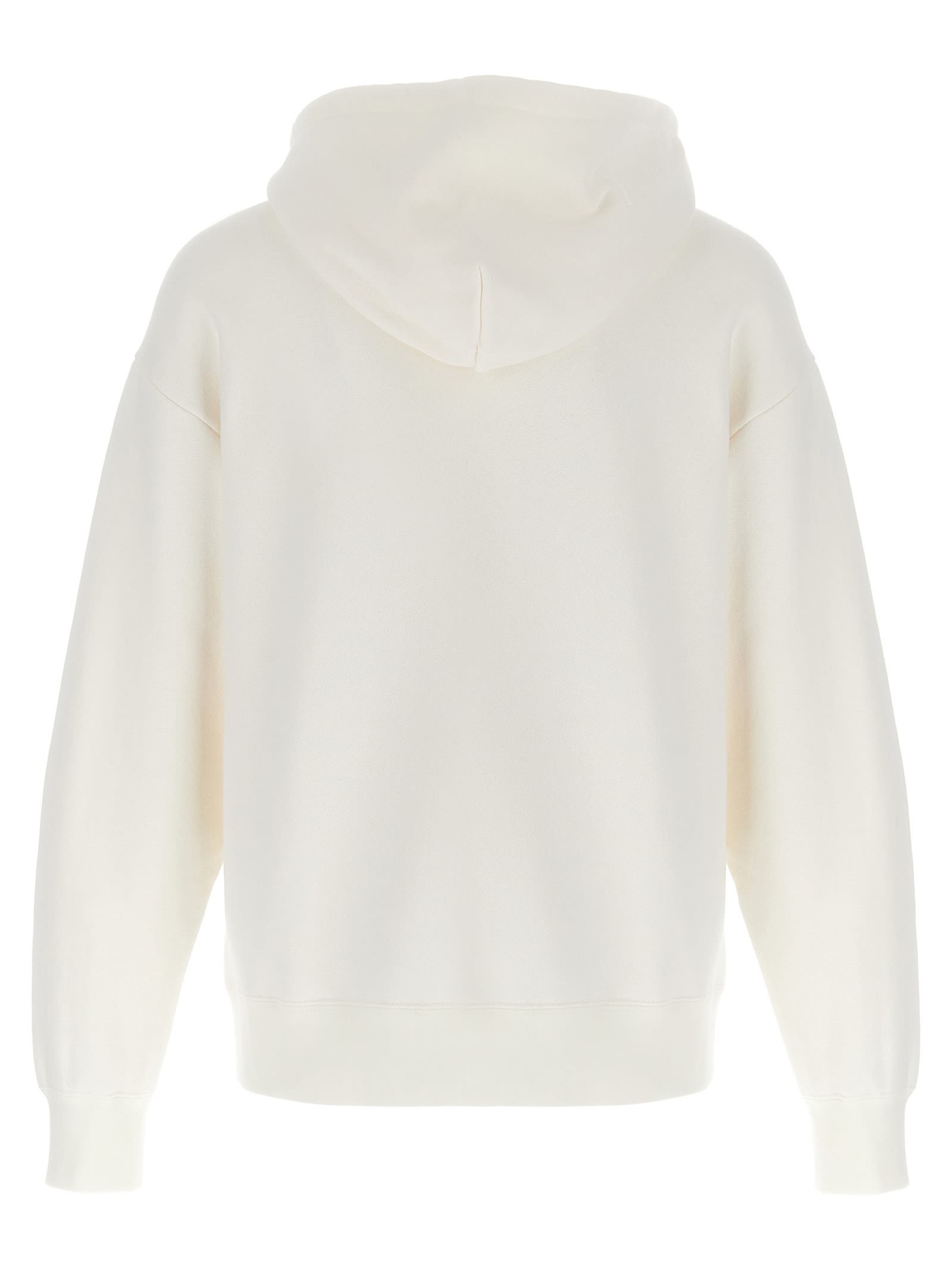 Valentino Chez-print Hoodie In White