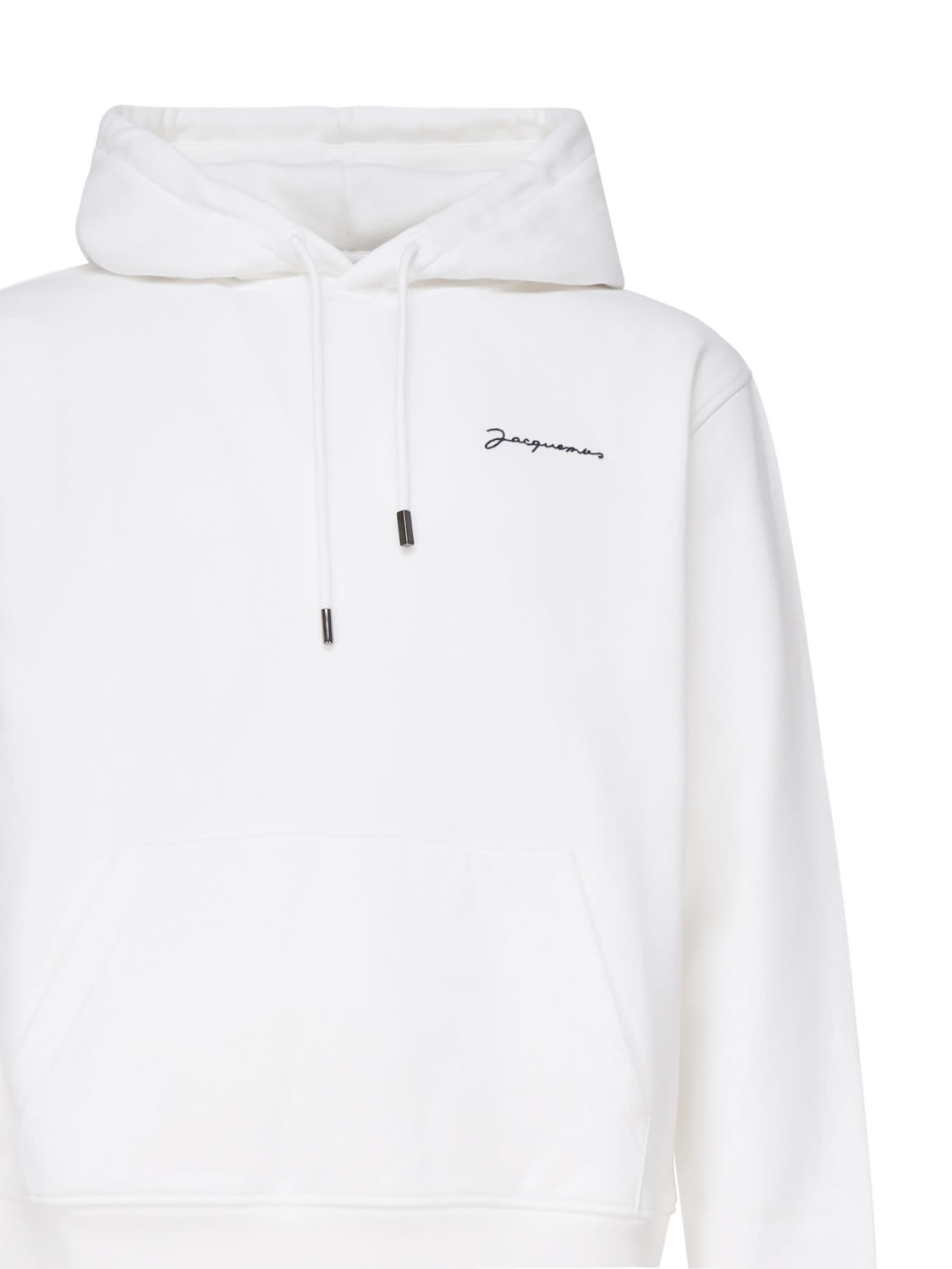 Shop Jacquemus Sweatshirt In Cotton In White