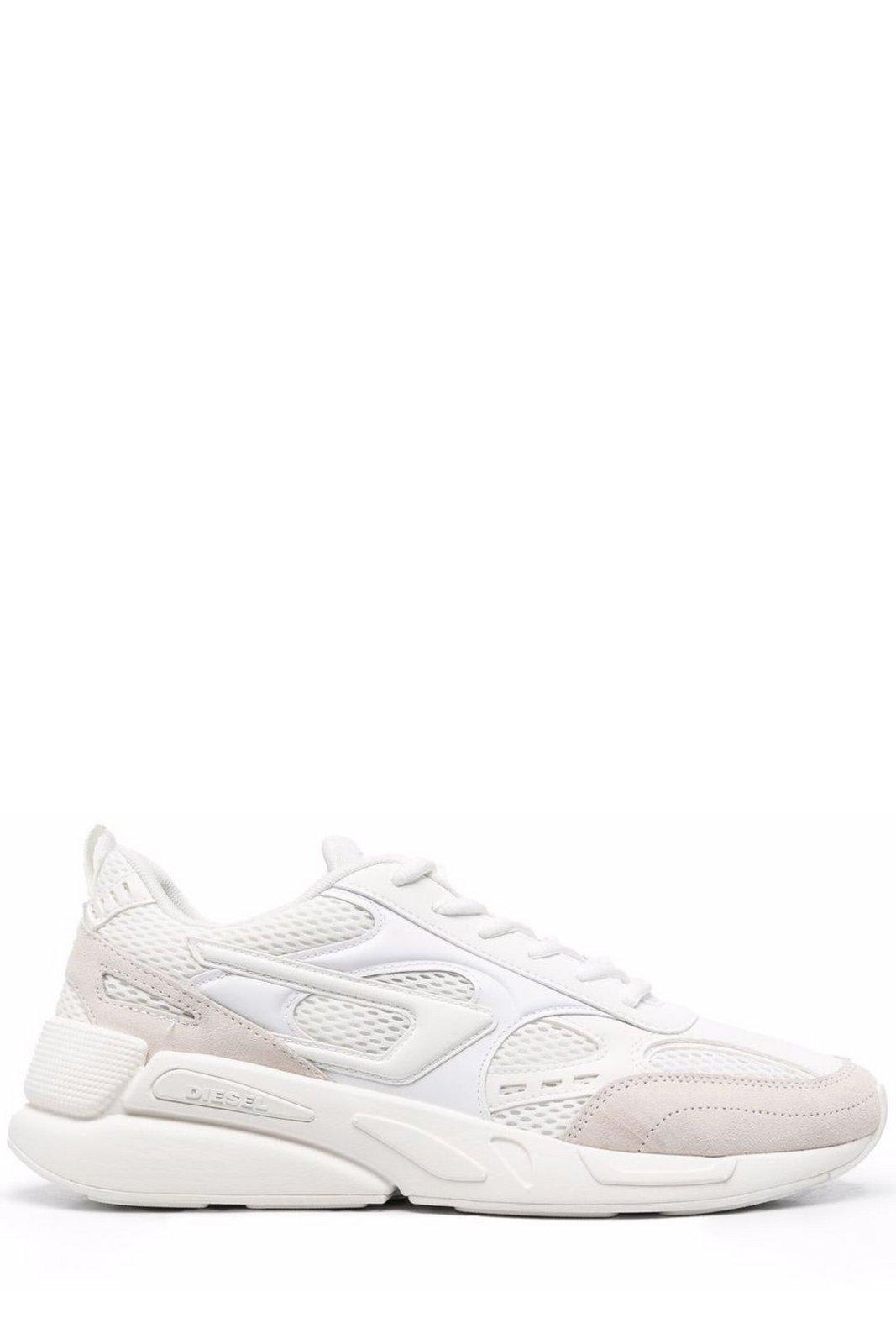 DIESEL S-SERENDIPITY PANELLED LACE-UP SNEAKERS