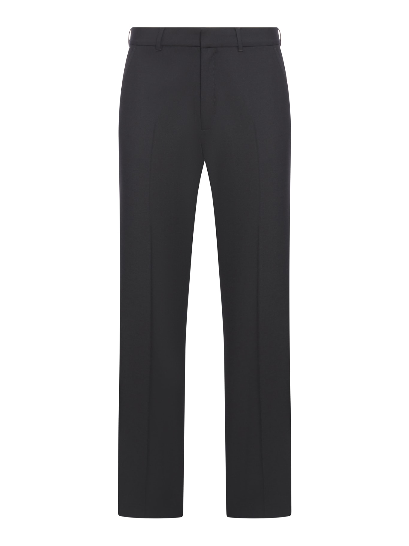 Shop Casablanca Slim Leg Trousers In Black