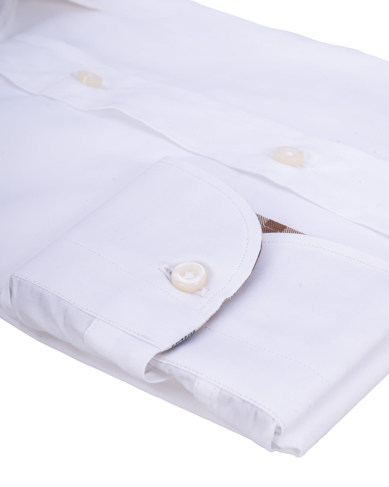 Shop Aquascutum Shirts White