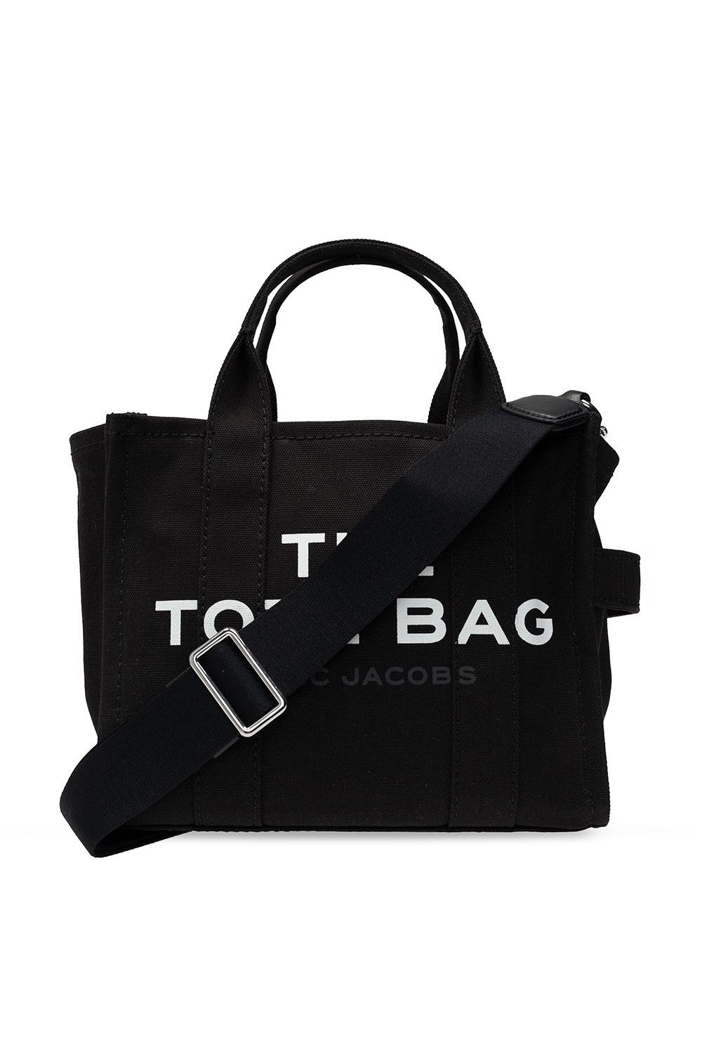 Marc Jacobs The Mini Traveler Shoulder Bag In Black