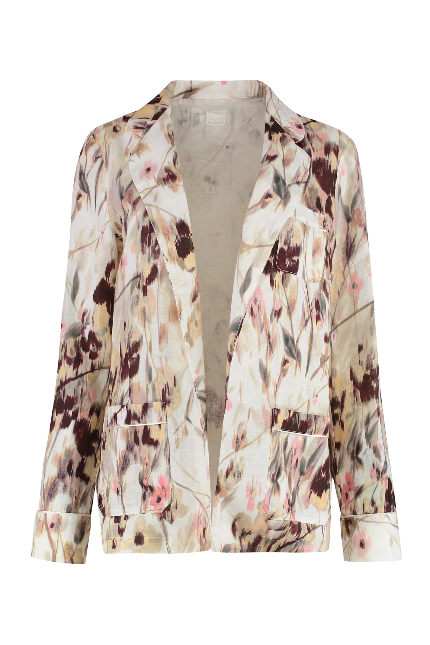 120% LINO LINEN BLAZER 