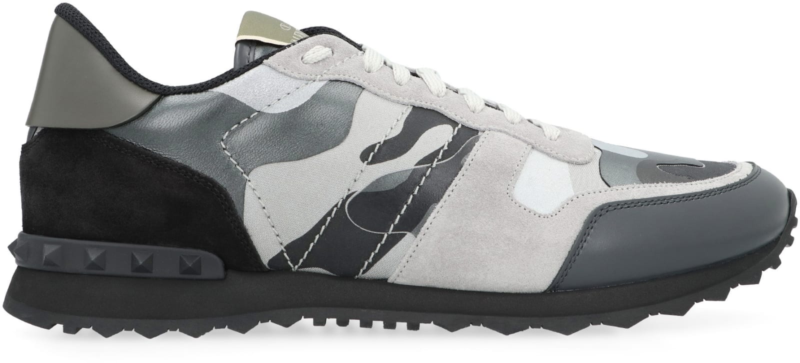 Shop Valentino Garavani - Rockrunner Camouflage-print Sneakers In Multicolor