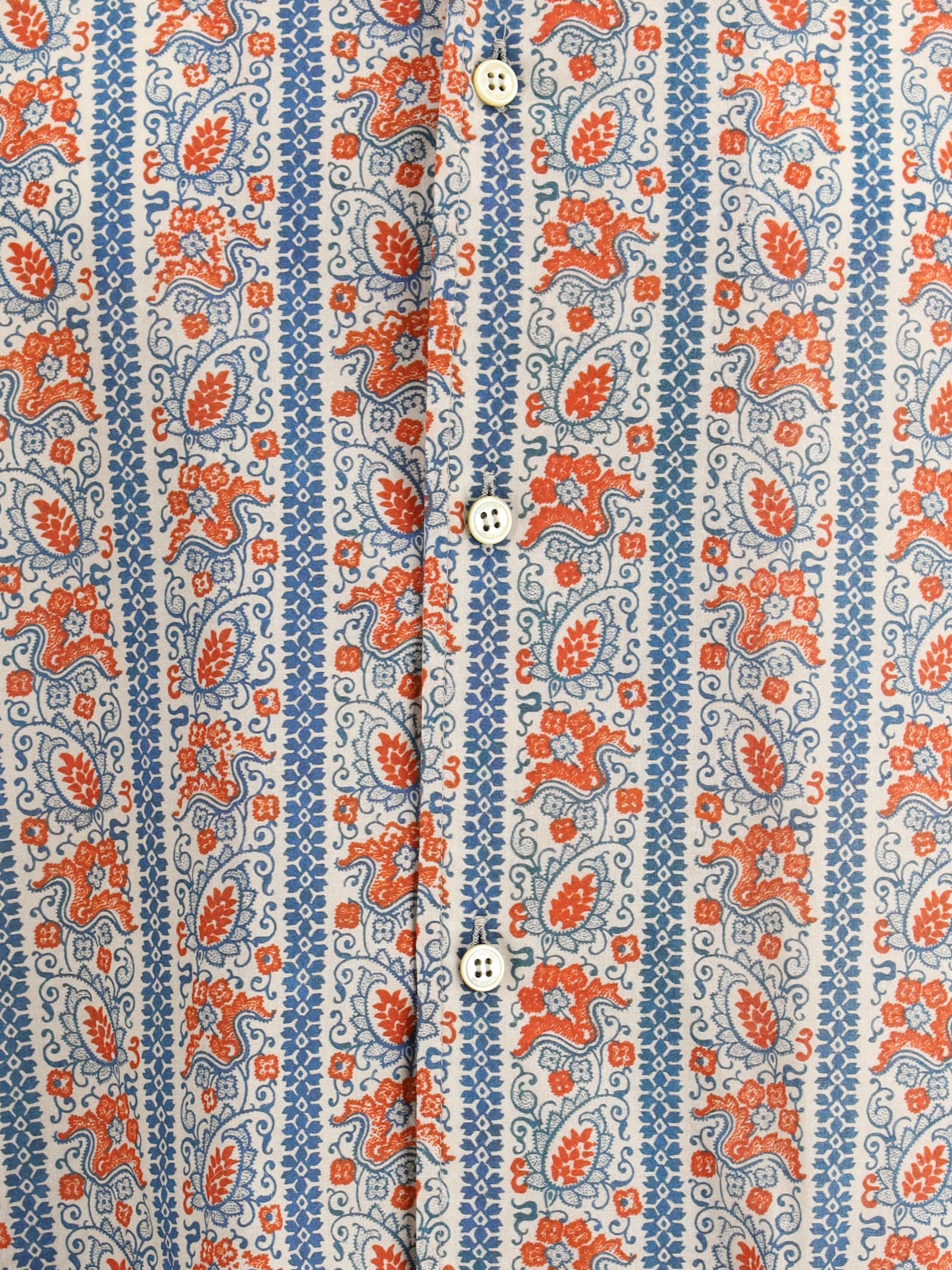 Valentino Pajama Shirt With "voyage Imaginaire" Print In Gray