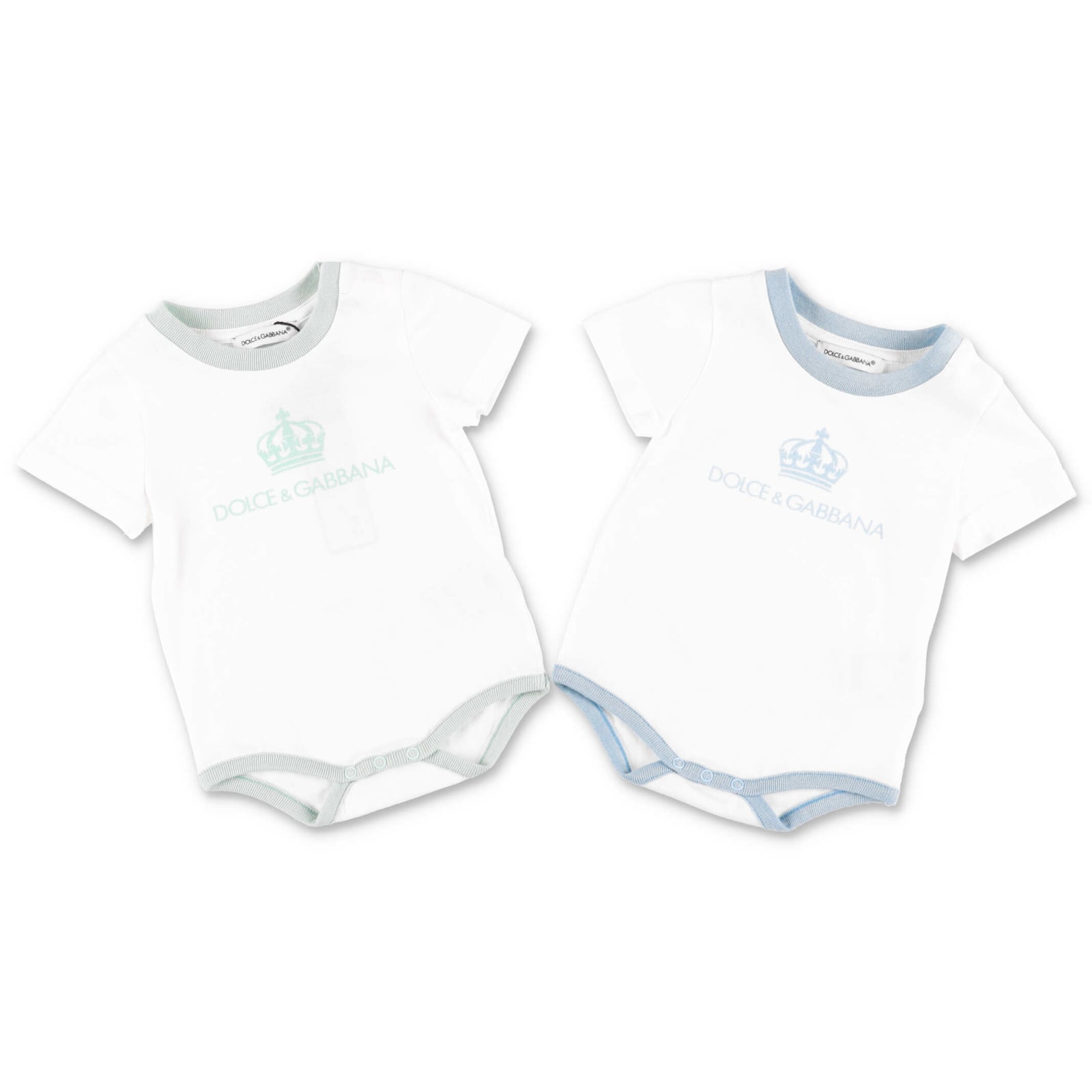 Click to view more detailed imagery on our partner's website Dolce & Gabbana Babies' Jumpsuit In Bianco