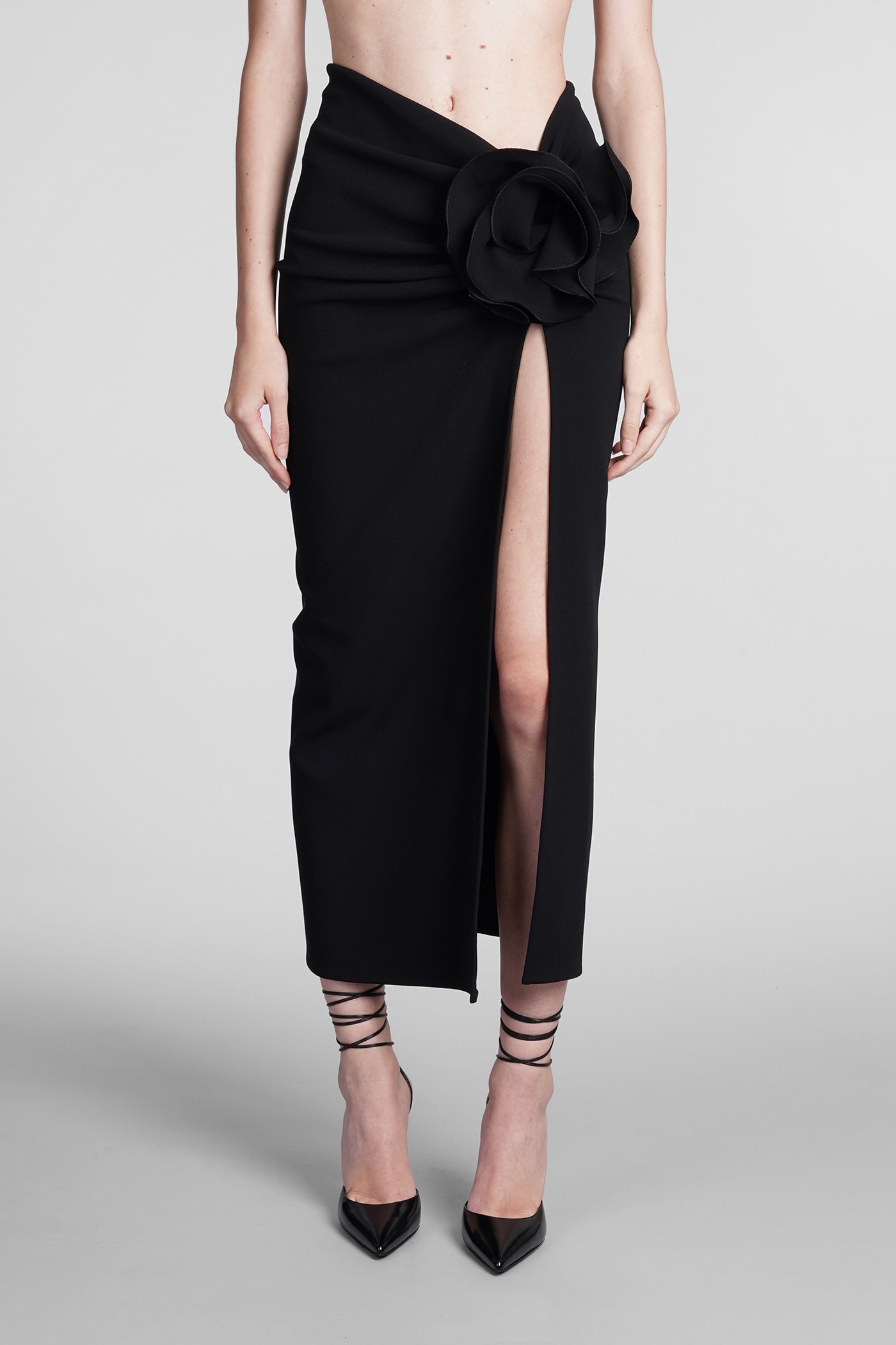 Magda Butrym Skirt In Black Polyester