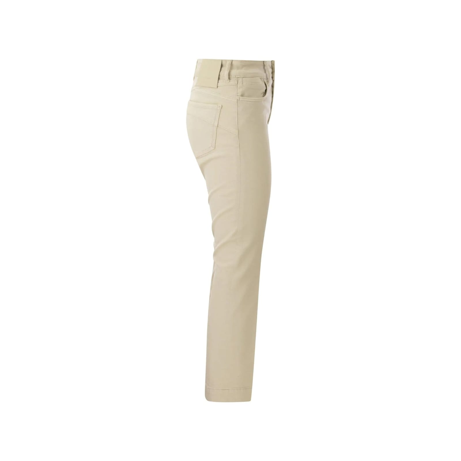 Sportmax Nilly Cotton Denim Jeans Women In Gold