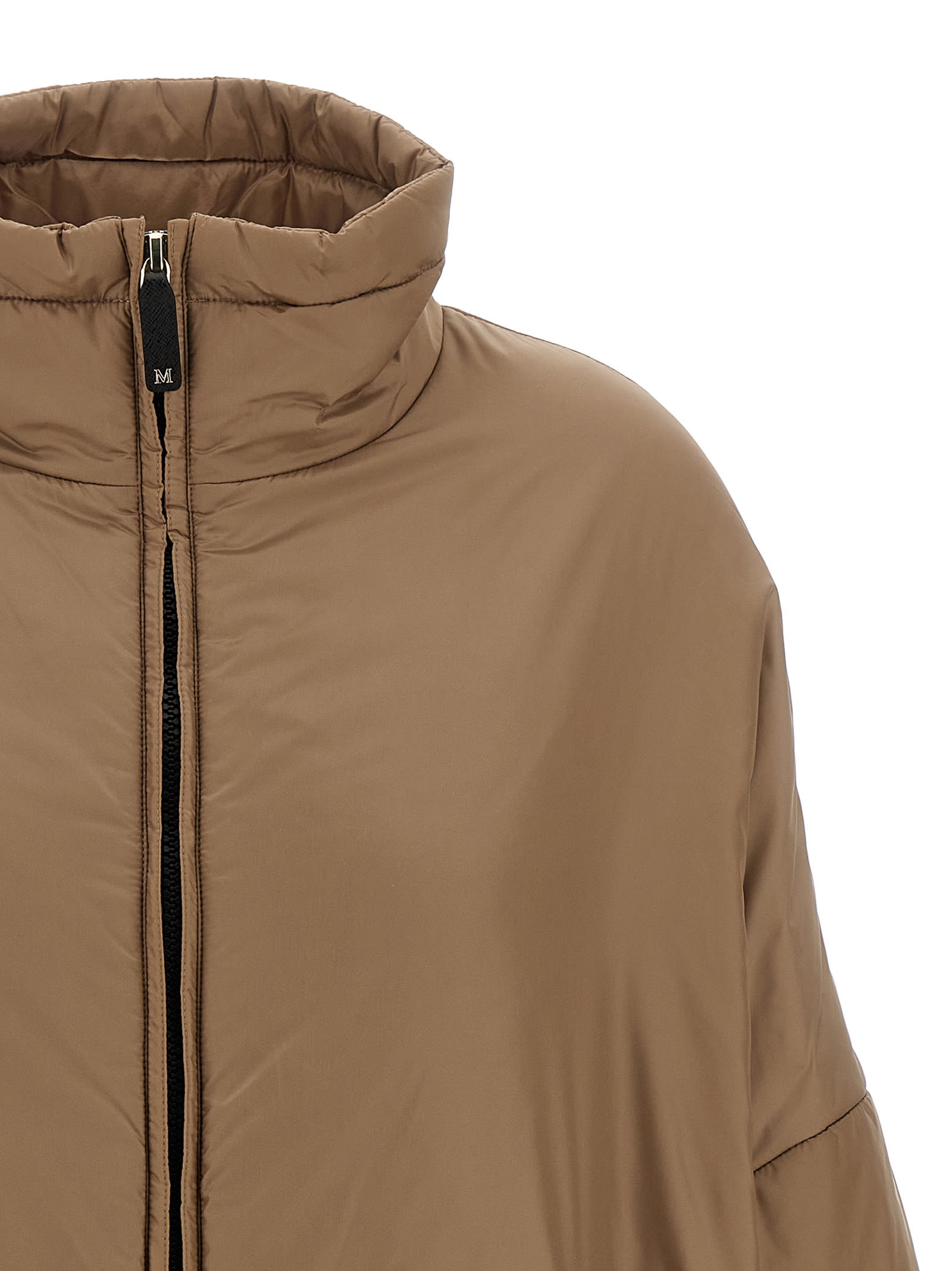 Max Mara The Cube Paris Down Jacket In Brown