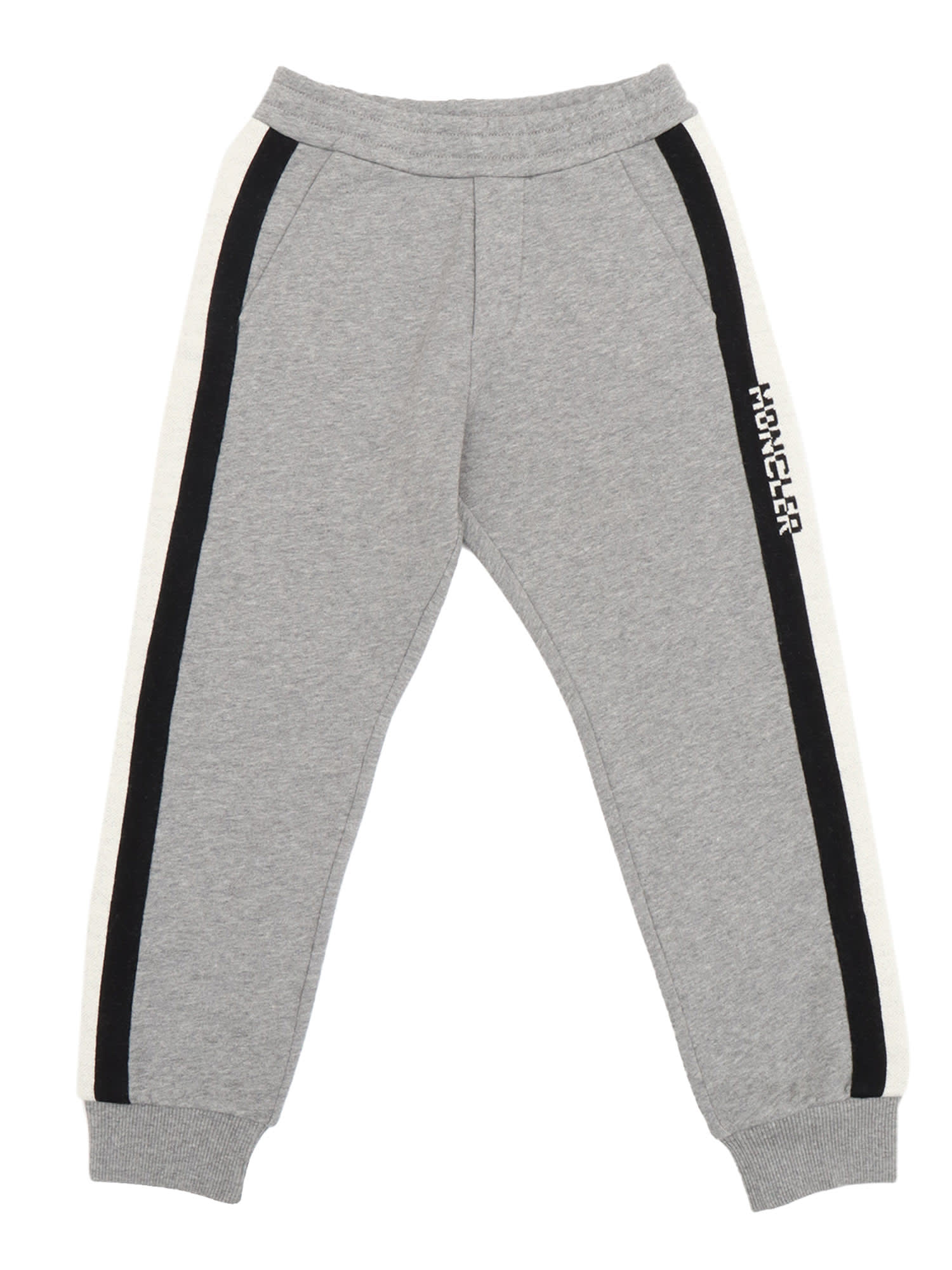 MONCLER TRACK PANTS IN GREY