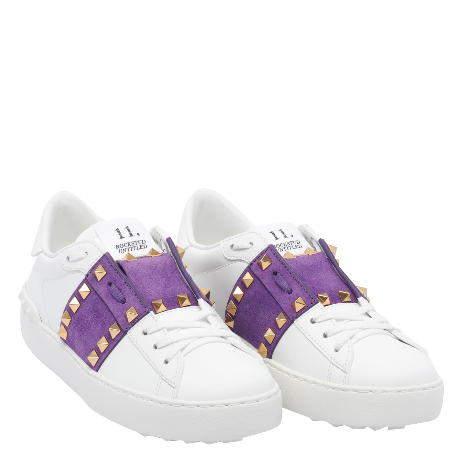 Valentino Rockstud Untitled Sneakers In Multi