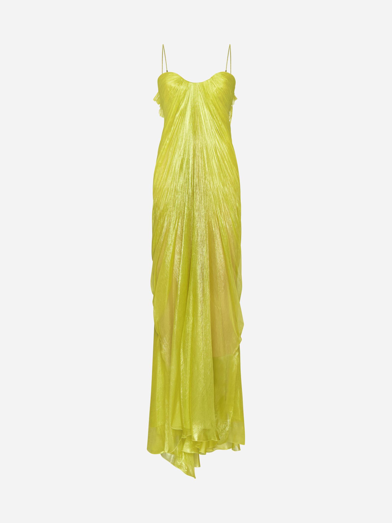 Victoria Silk Long Dress