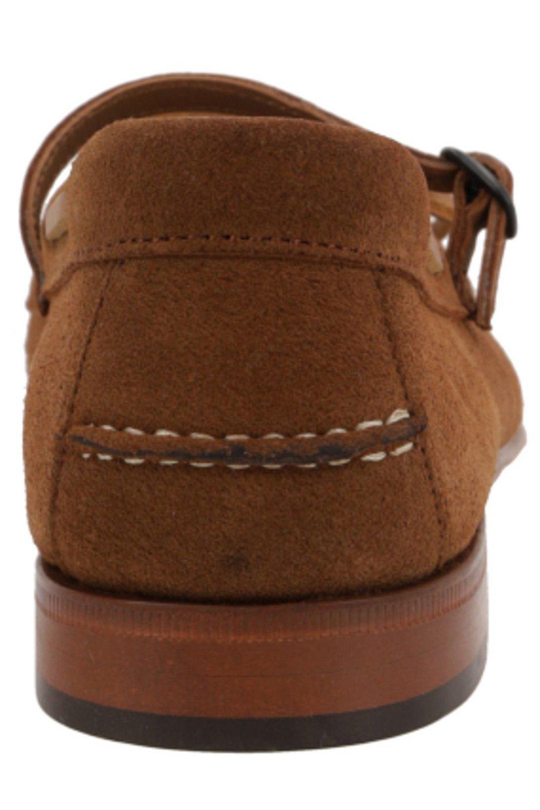 Hereu Women's Lorea Suede Leather Loafers In Tabac
