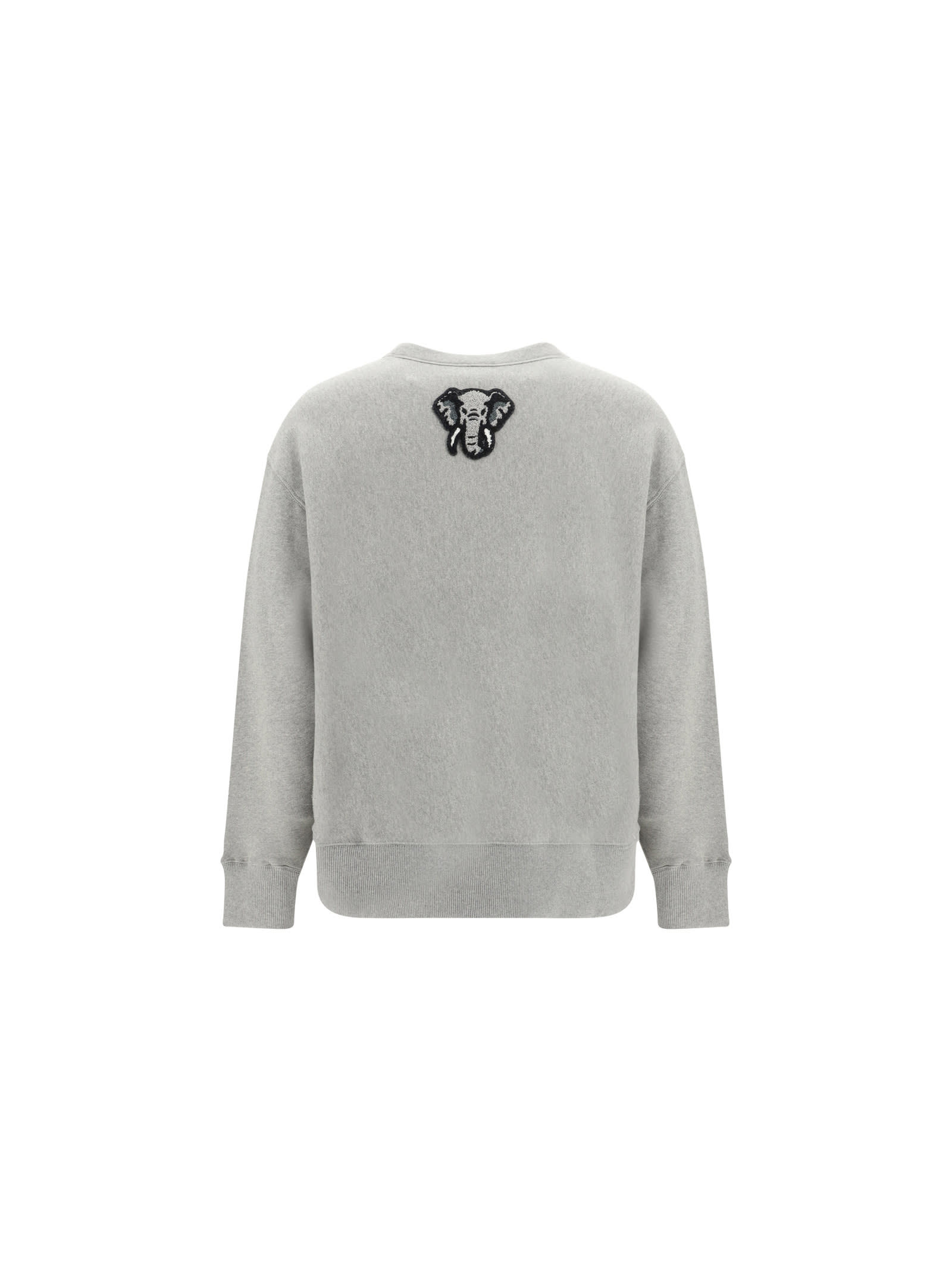 Kenzo Patches Sweatshirt In Gray