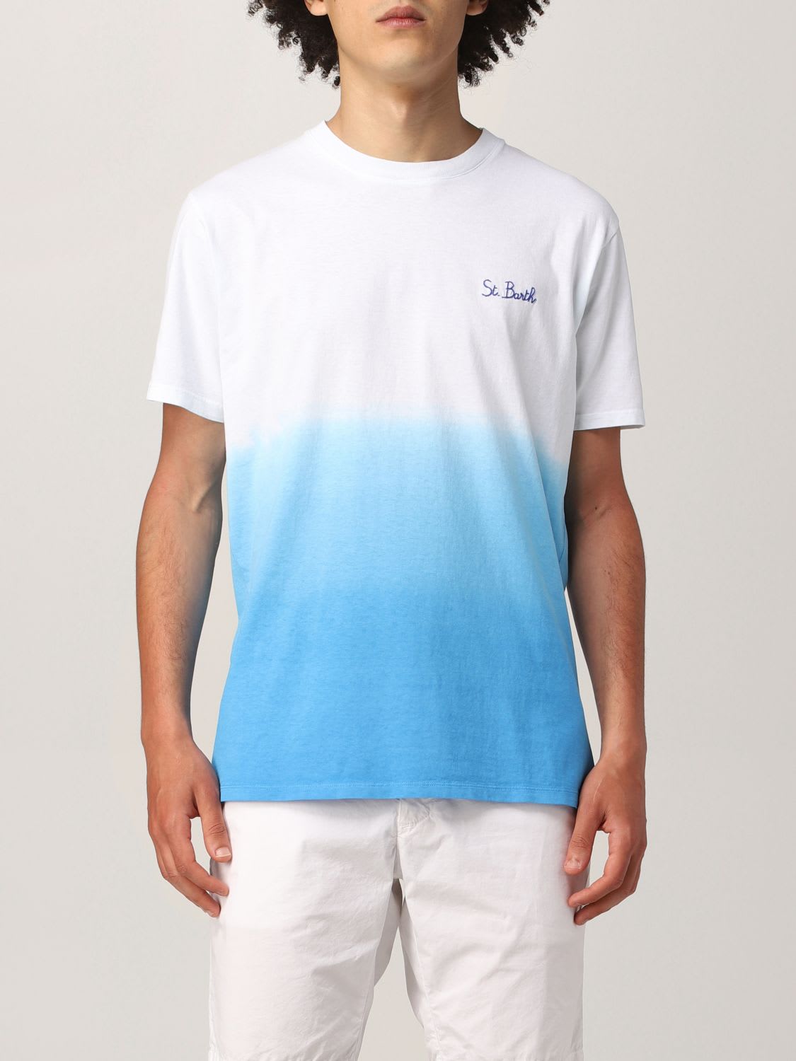 Mc2 Saint Barth T-shirt Mc2 Saint Barth T-shirt In Shaded Cotton