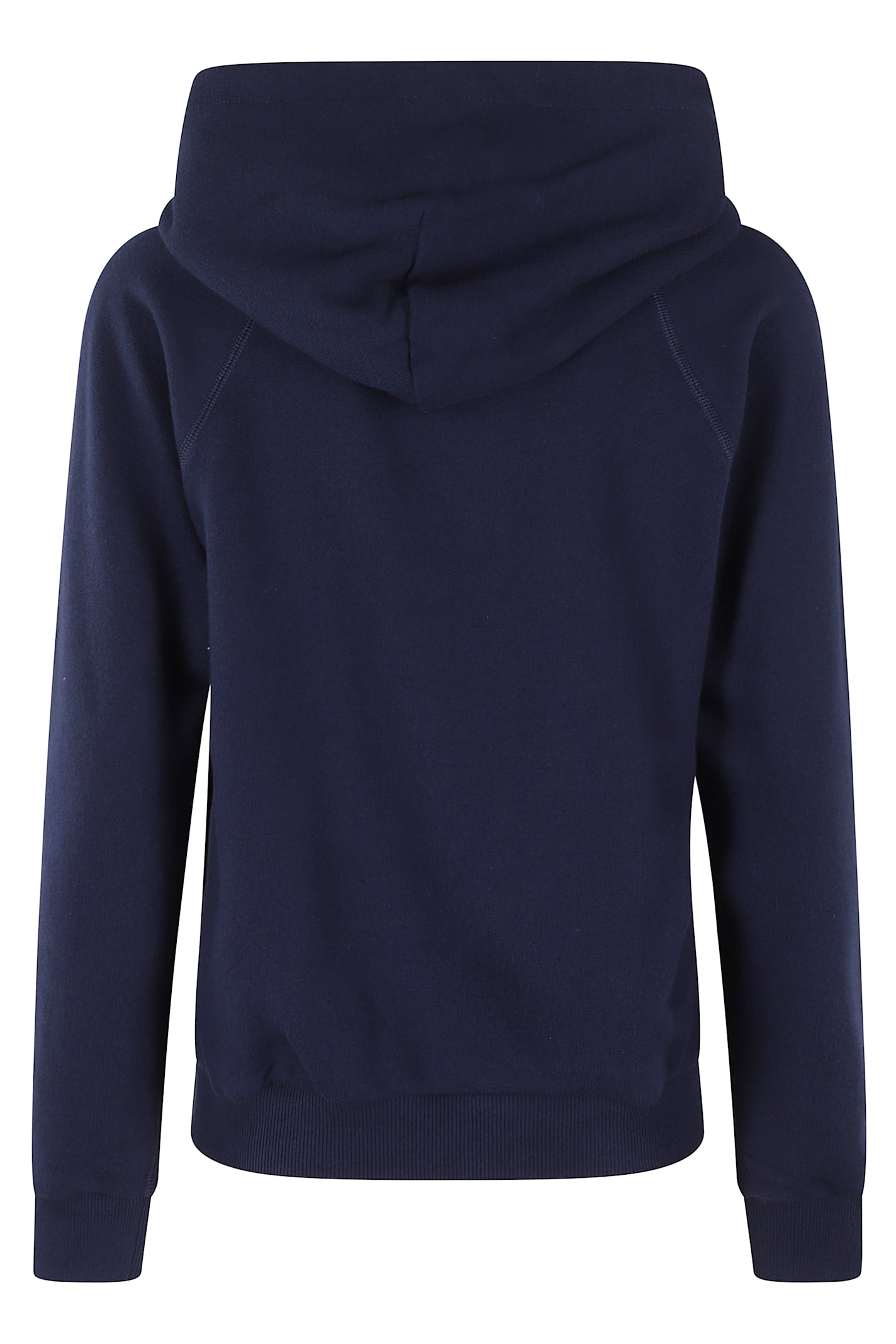 Polo Ralph Lauren Prl Shrknhd Long Sleeve Sweatshirt In Navy