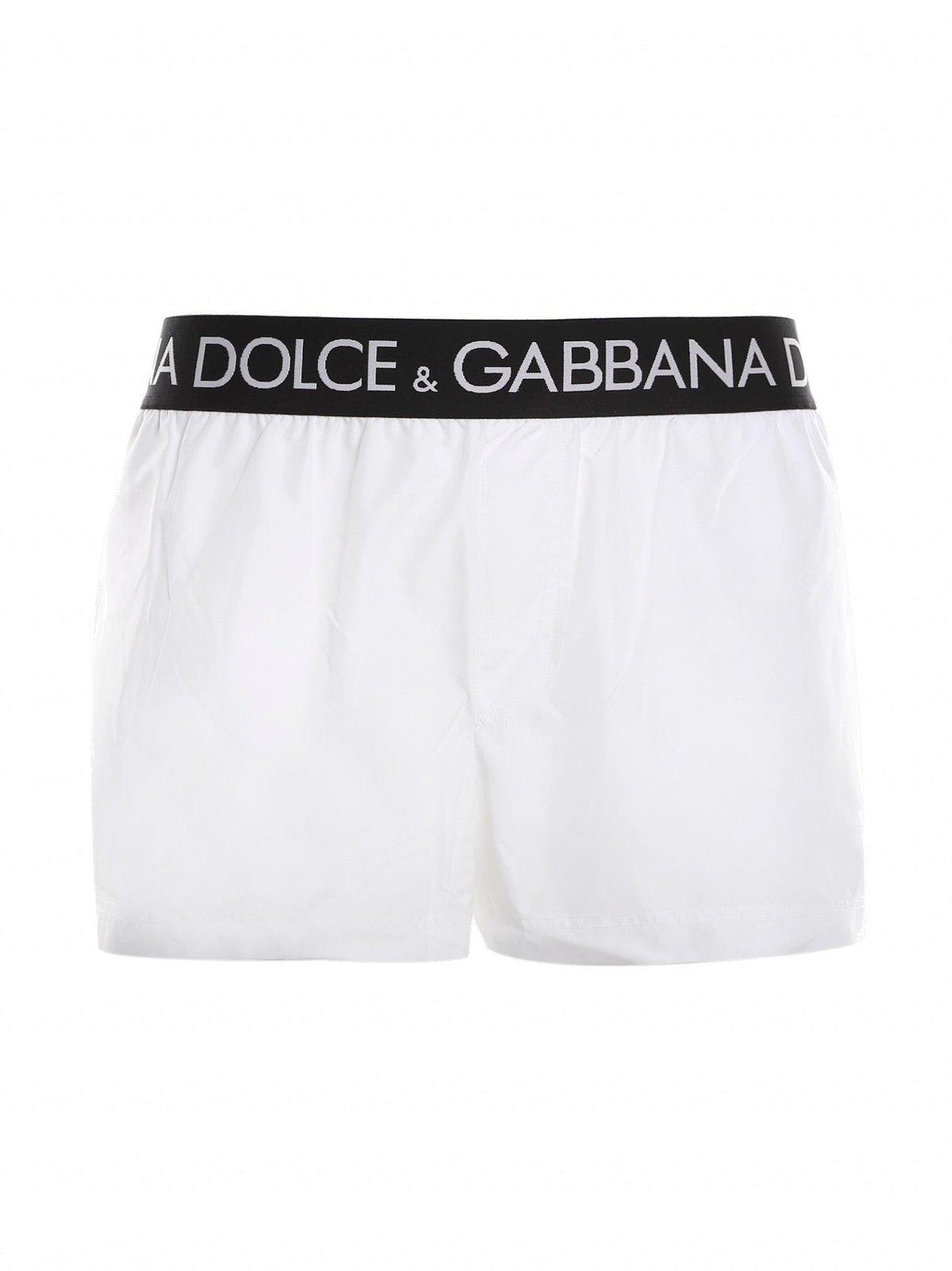 Dolce & Gabbana Branded Swim Trunks