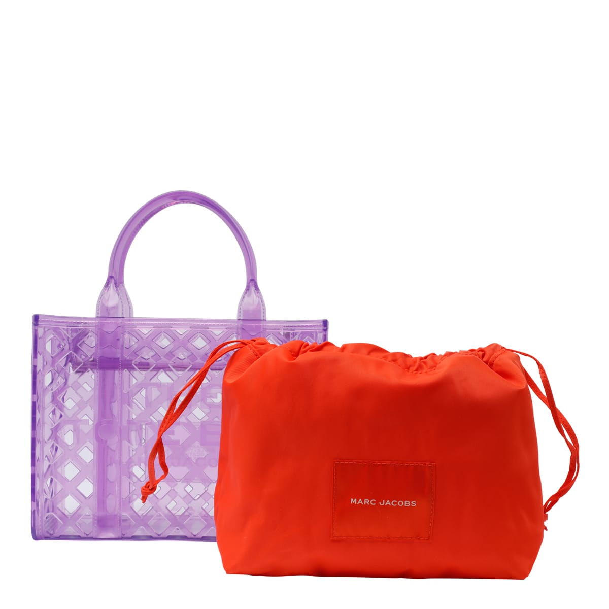 Shop Marc Jacobs The Small Tote Bag In Purple