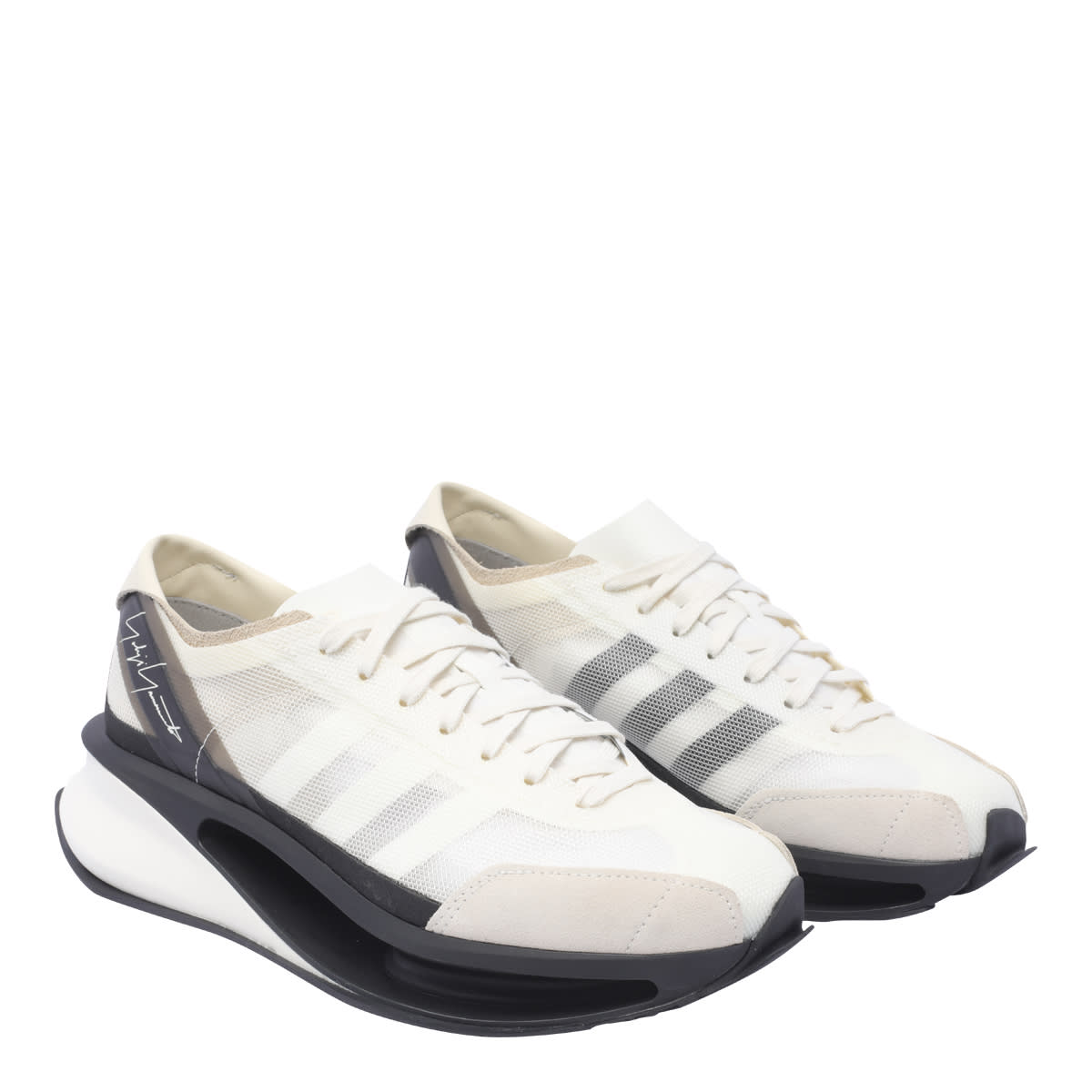 Shop Y-3 S-gendo Sneakers In White