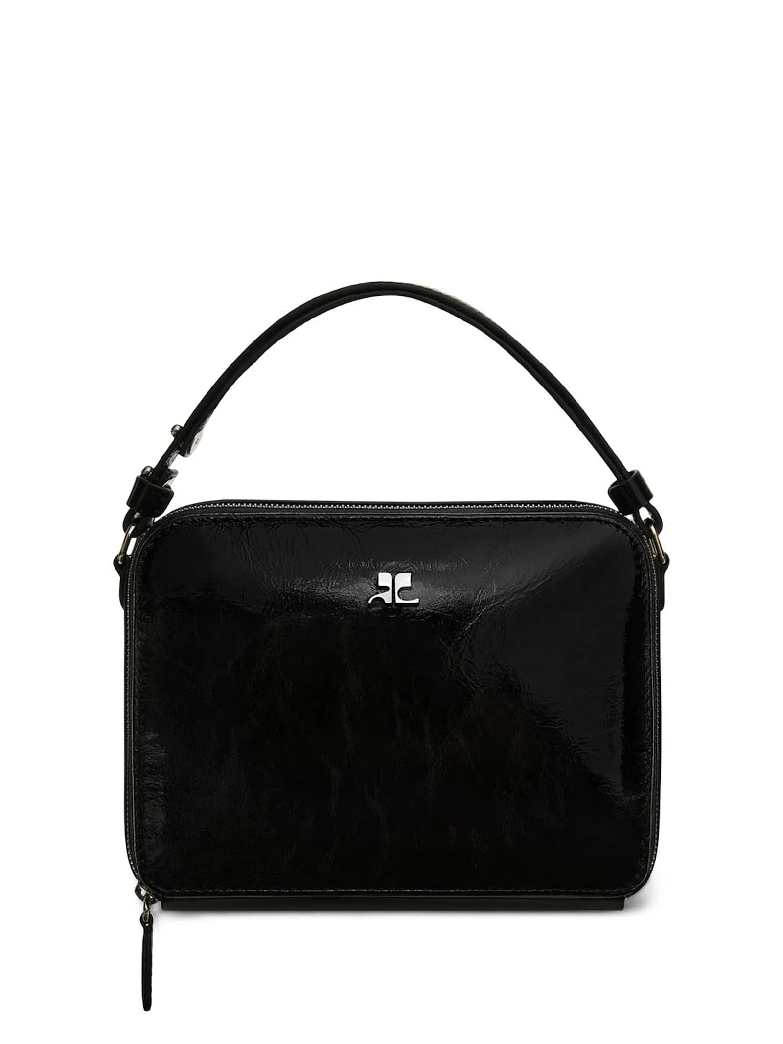 Shop Courrèges Bag In Black