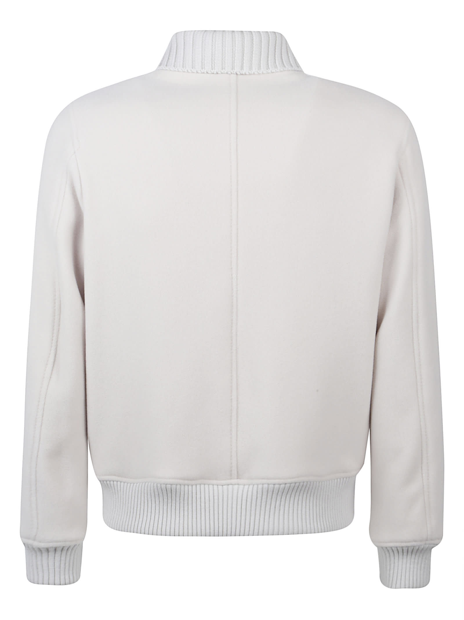 Eleventy Bomber Jacket In Gray